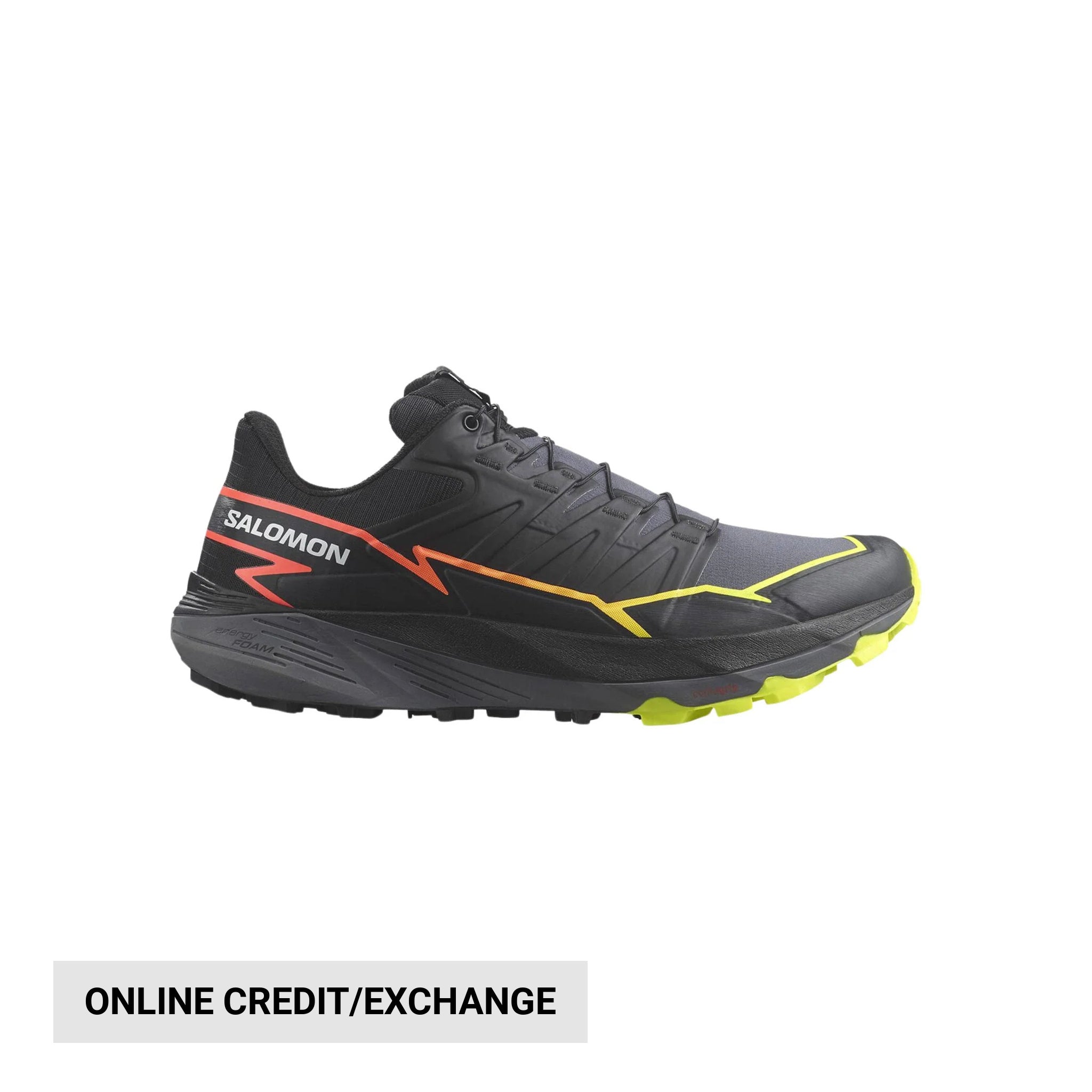 Salomon Men's Thundercross Trail Running Shoes - Black/Quiet Shade/Fiery Coral by Lenny's Shoe & Apparel