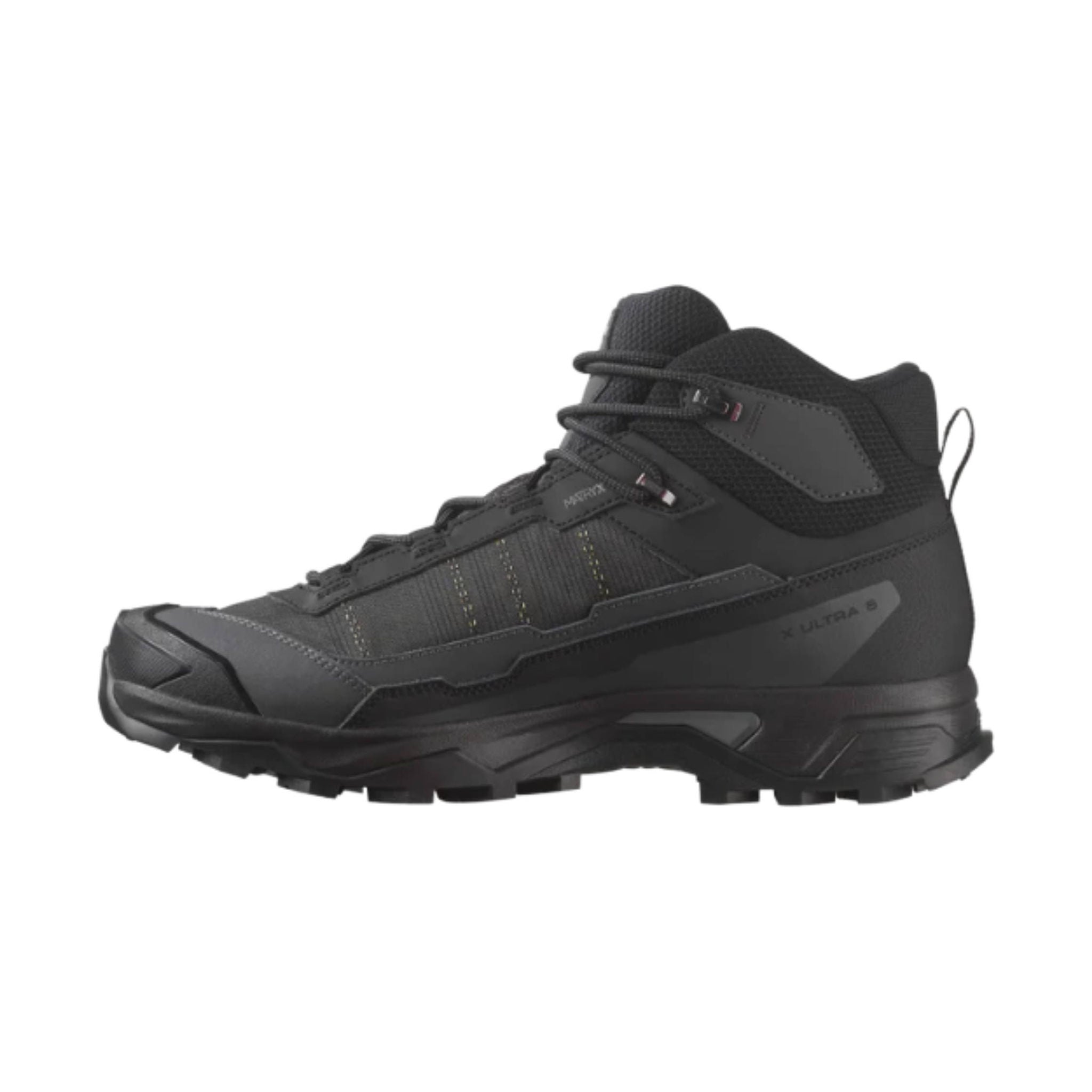 Salomon Men's X Ultra 5 Mid Gore Tex Hiking Boots - Black/Asphalt Castlerock by Lenny's Shoe & Apparel