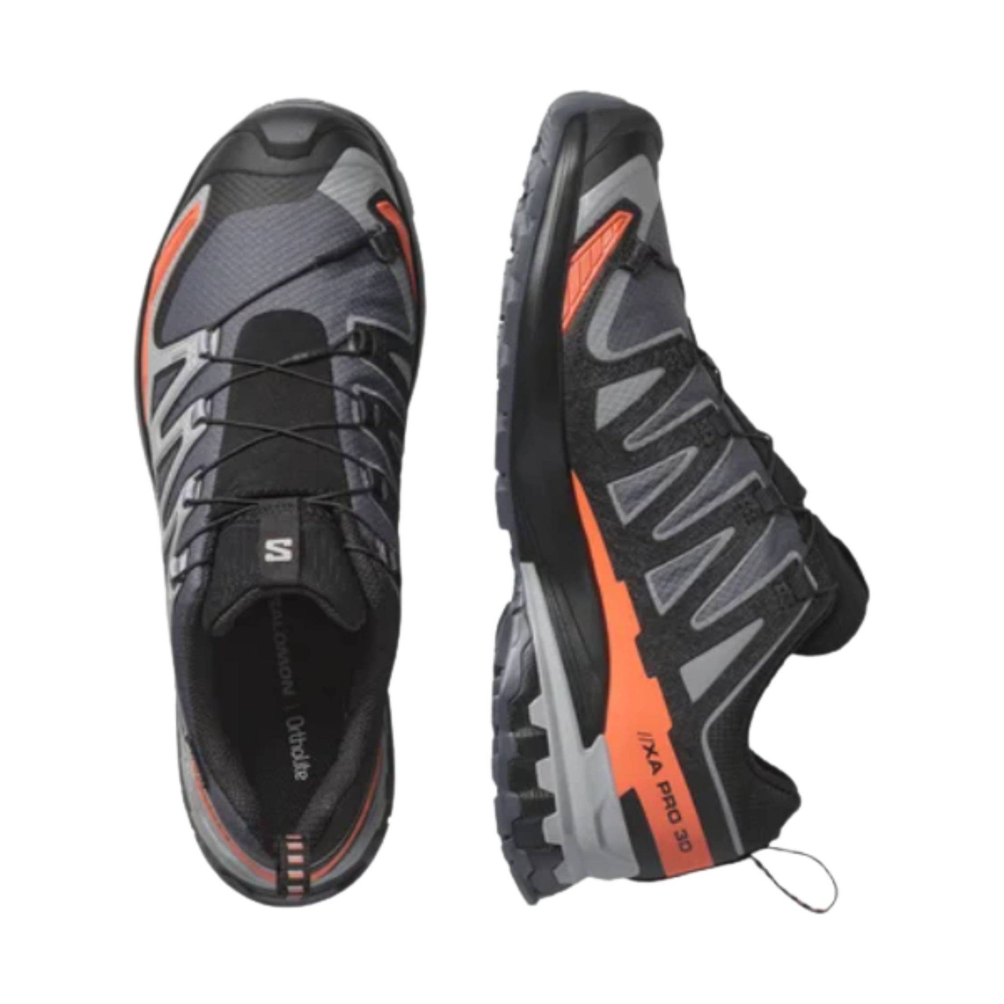 Salomon Men's XA Pro 3D V9 GoreTex Trail Running Shoes - Turbulence/Black/Burnt Ochre by Lenny's Shoe & Apparel