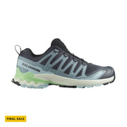 Salomon Women's XA Pro 3D V9 Trail Running Shoes - Turbulence/Iced Aqua/Patina Green