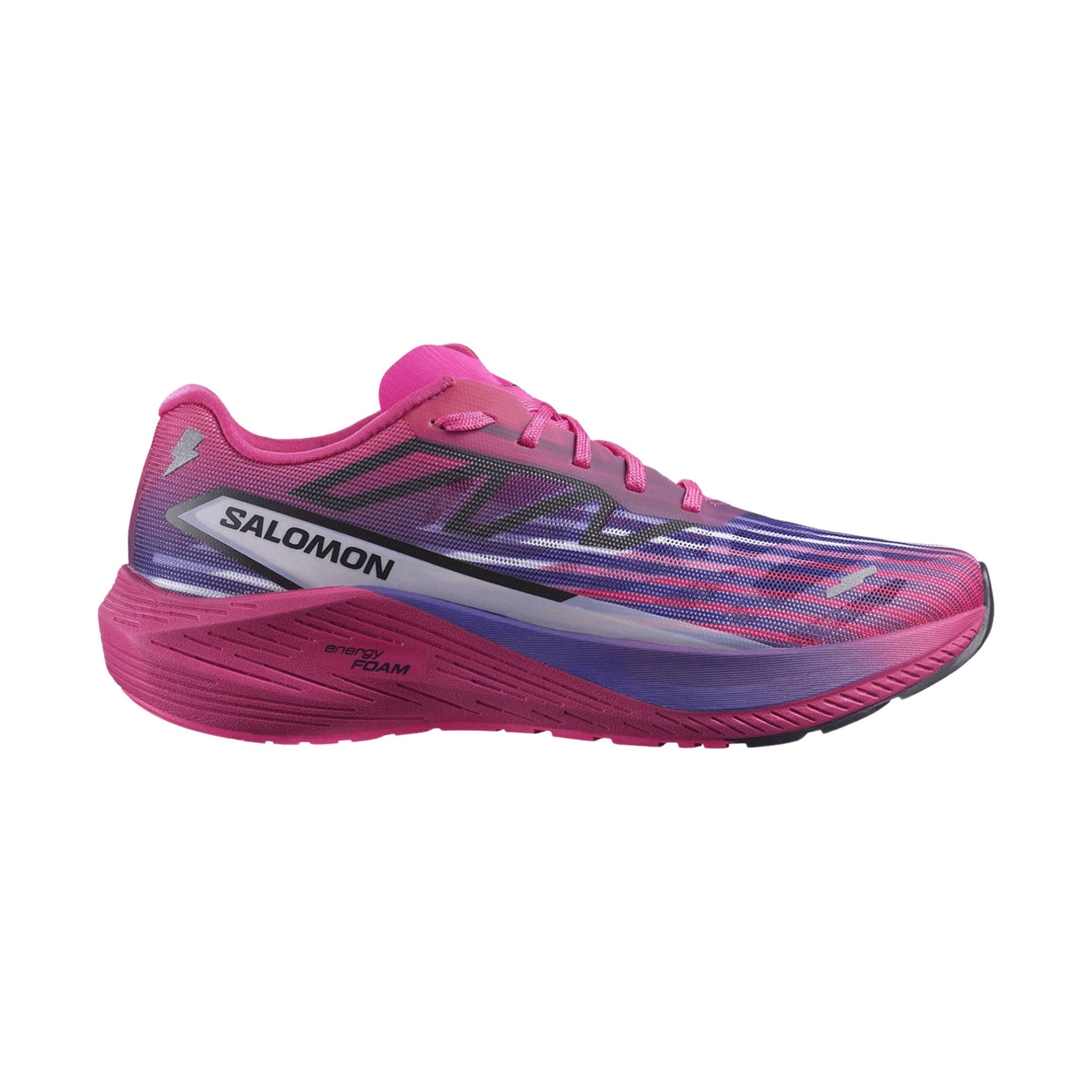 Salomon Women's Aero Volt 2 Running Shoes - Pink Glo/Beetroot Purple/Spectrum Blue by Lenny's Shoe & Apparel