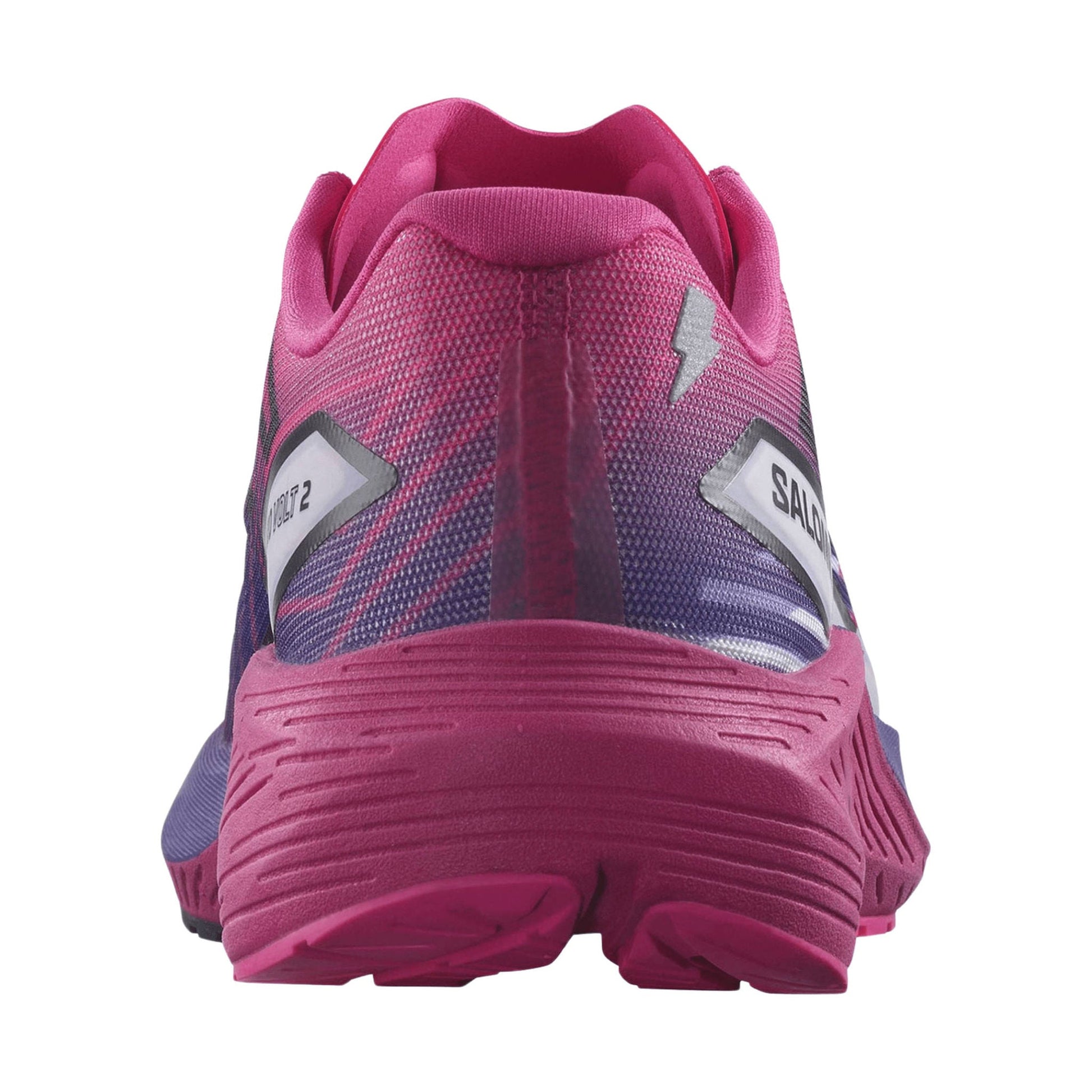 Salomon Women's Aero Volt 2 Running Shoes - Pink Glo/Beetroot Purple/Spectrum Blue by Lenny's Shoe & Apparel