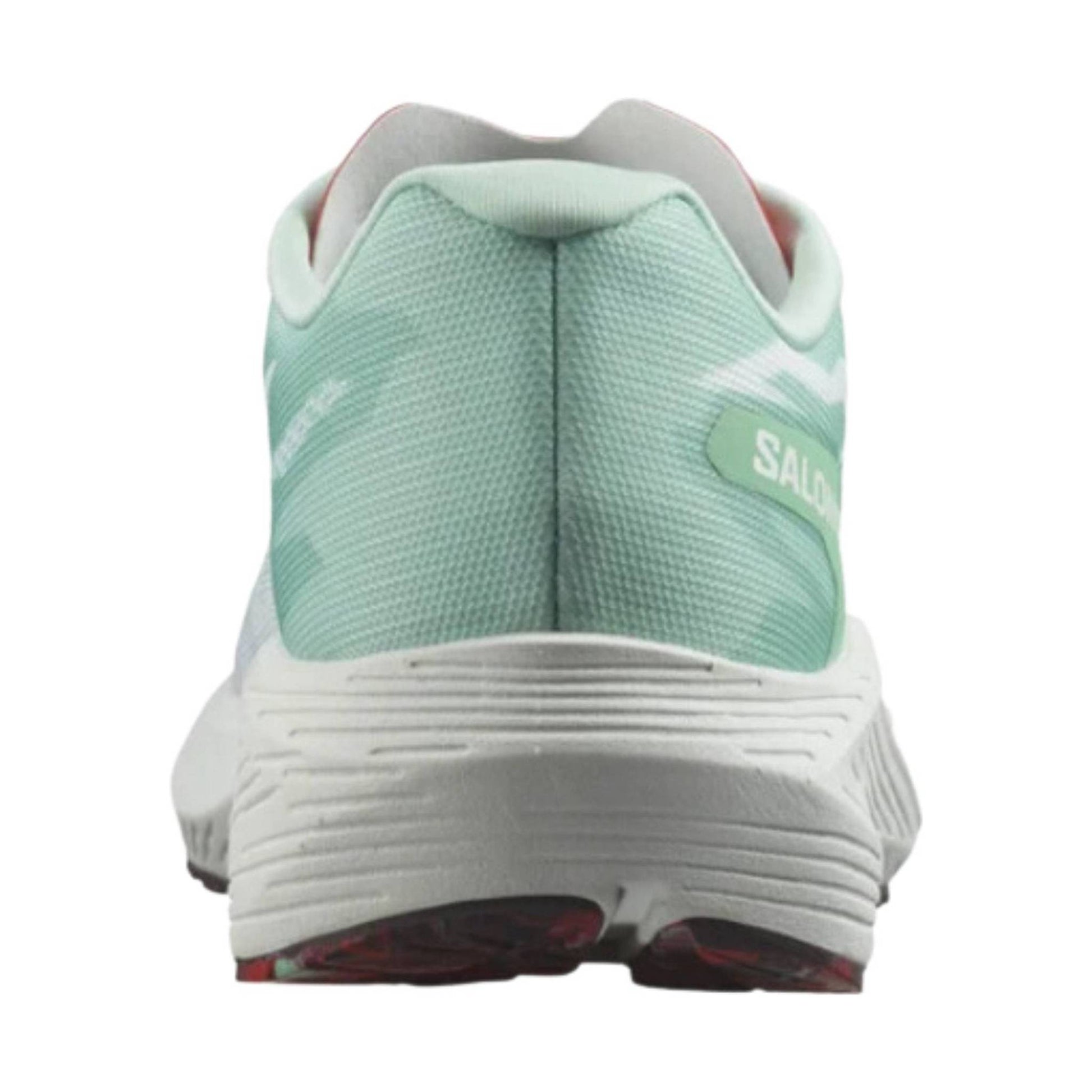 Salomon Women's Aero Volt Running Shoe - Yucca/White/Poppy Red by Lenny's Shoe & Apparel