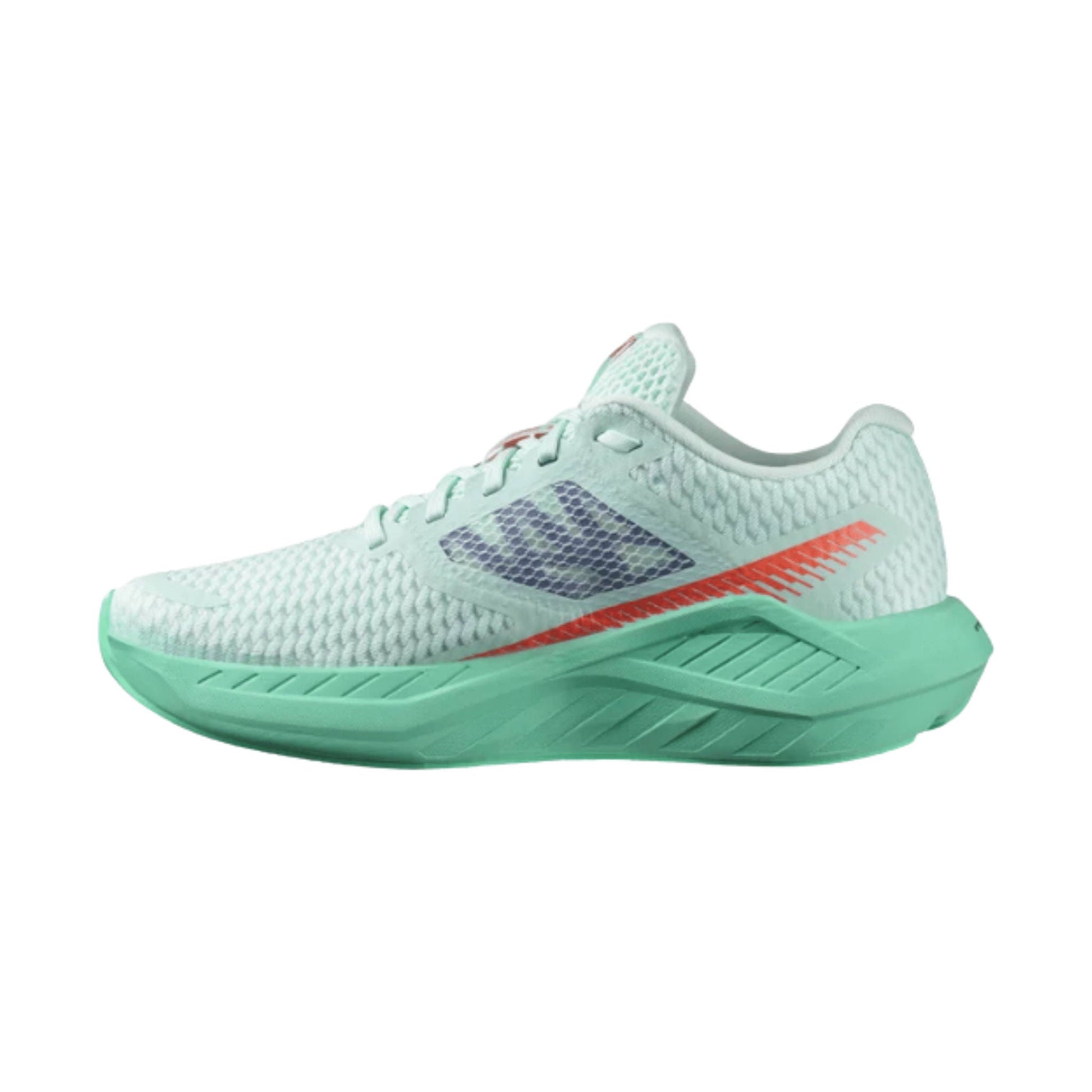 Salomon Women's DRX Defy Road Running Shoes - Bay/Cherry Tomato/Electric Green by Lenny's Shoe & Apparel