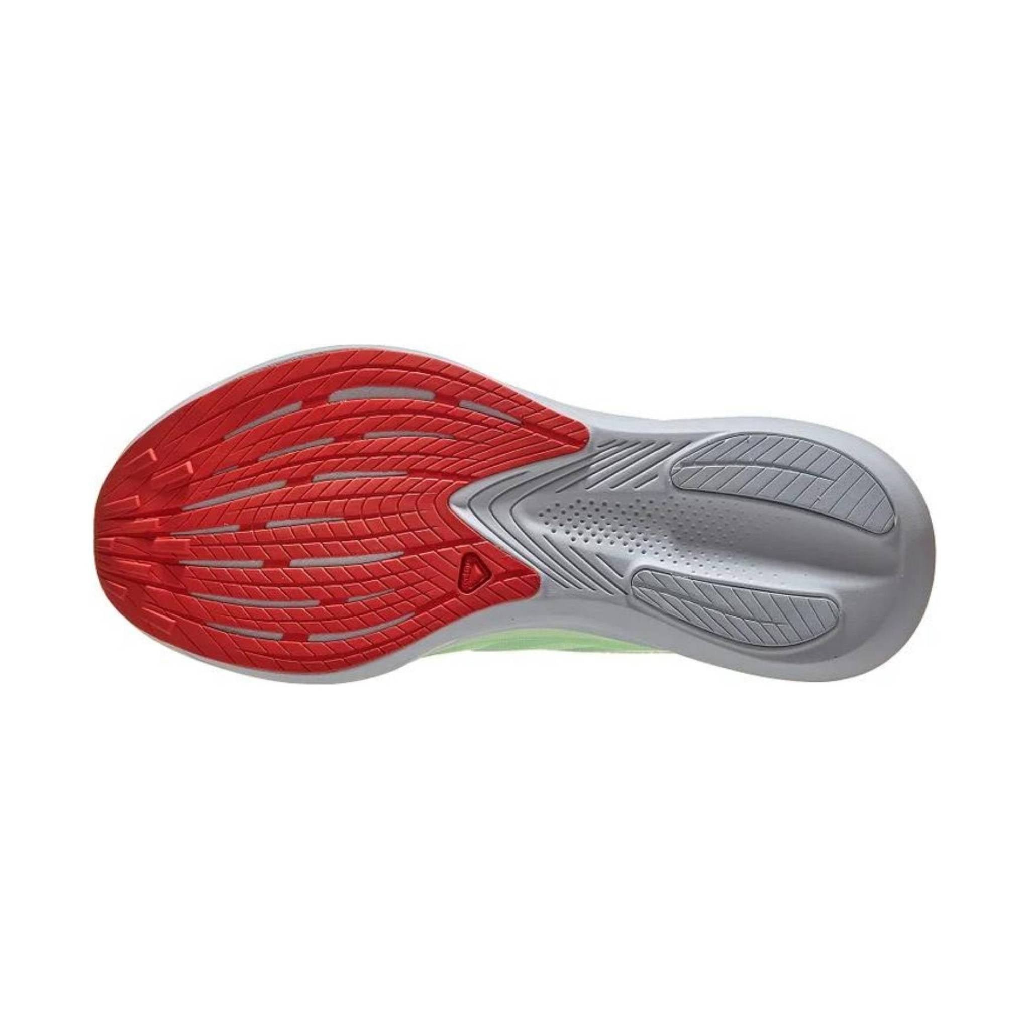 Salomon Women's Phantasm Running Shoe - Patina Green/Pearl Blue/Poppy Red by Lenny's Shoe & Apparel
