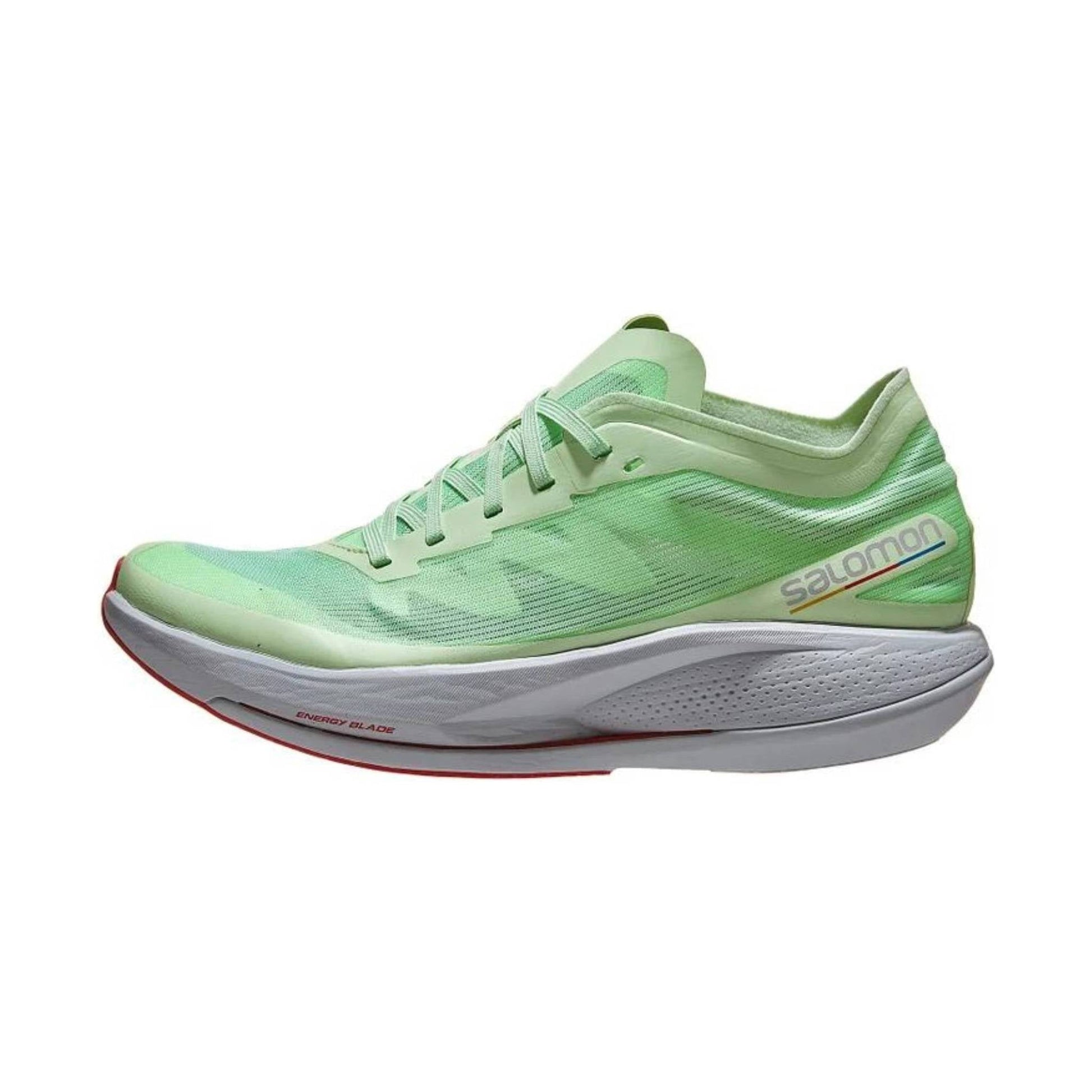 Salomon Women's Phantasm Running Shoe - Patina Green/Pearl Blue/Poppy Red by Lenny's Shoe & Apparel