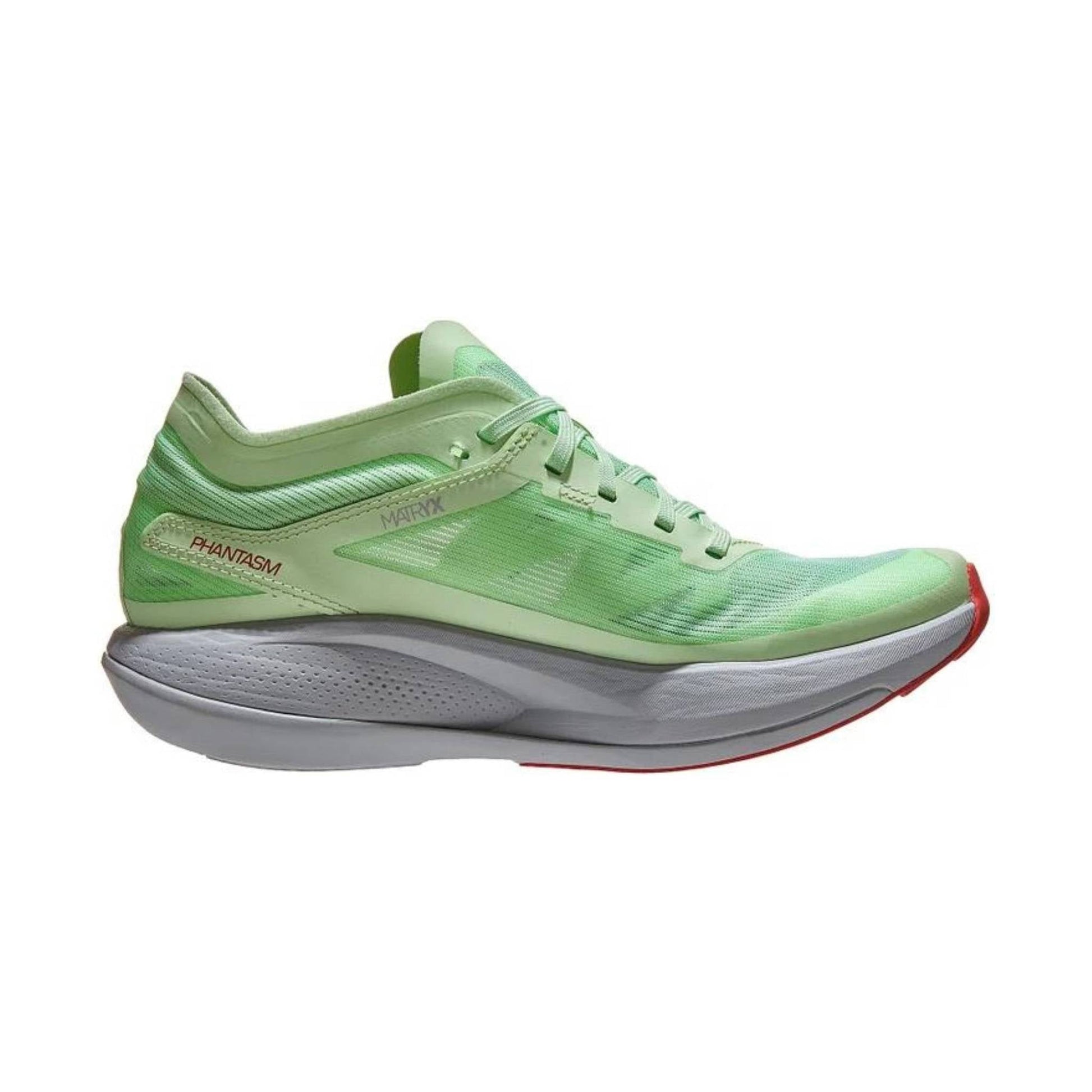 Salomon Women's Phantasm Running Shoe - Patina Green/Pearl Blue/Poppy Red by Lenny's Shoe & Apparel