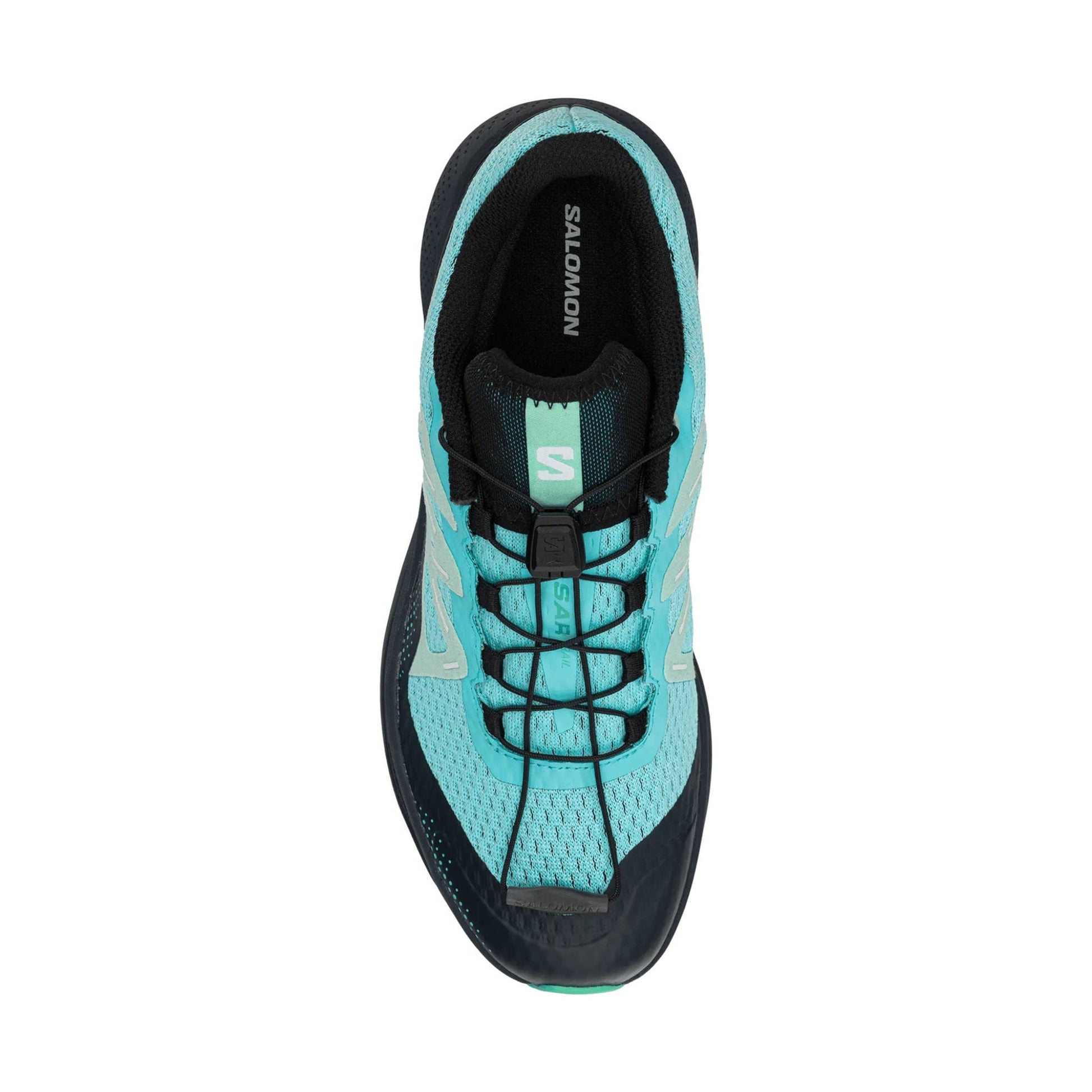Salomon Women's Pulsar Trail Running Shoes - Blue Radiance/Carbon/Yucca by Lenny's Shoe & Apparel