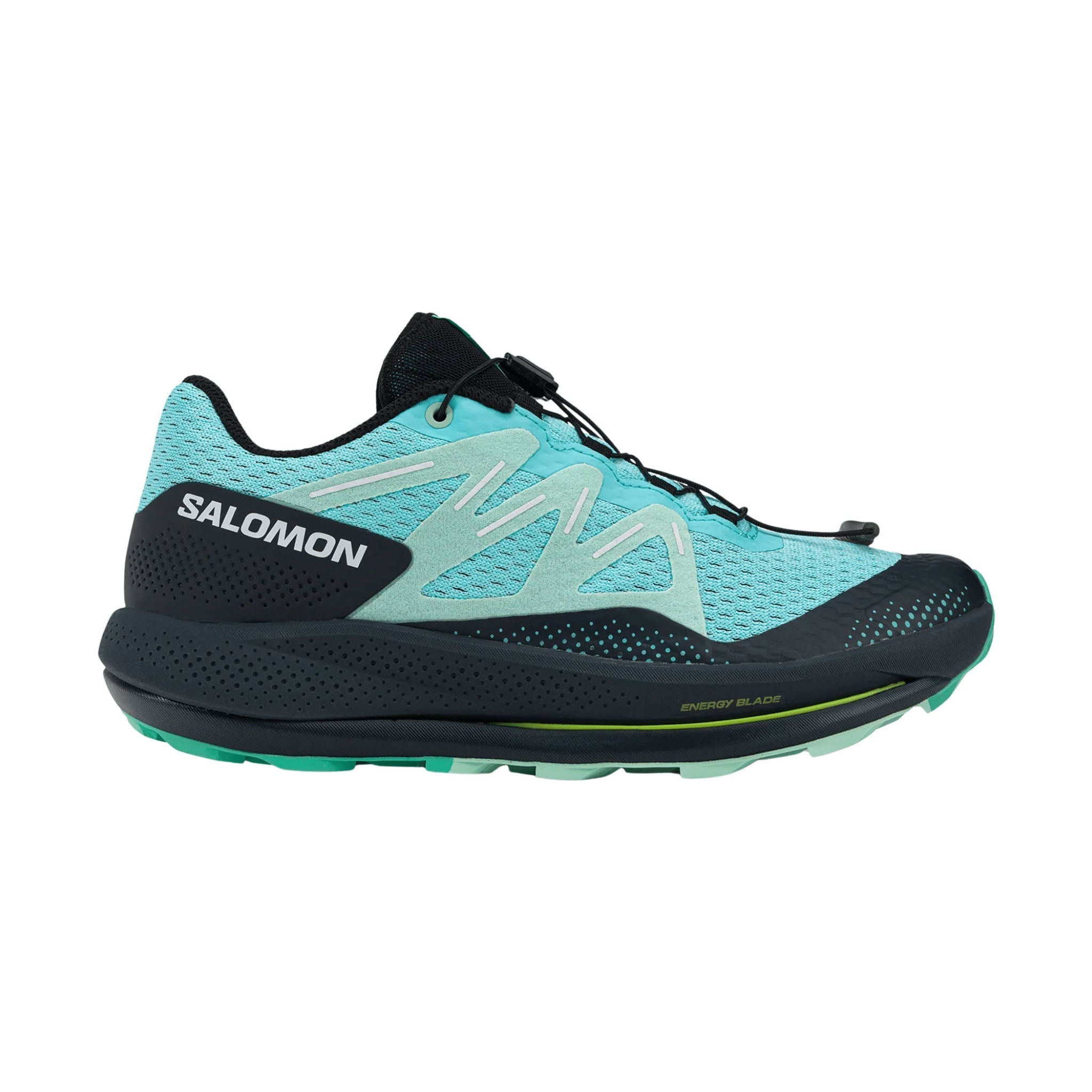 Salomon Women's Pulsar Trail Running Shoes - Blue Radiance/Carbon/Yucca by Lenny's Shoe & Apparel