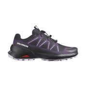 Salomon Women's Speedcross Peak Hiking Shoes - Black/Nightshade/Orchid Petal by Lenny's Shoe & Apparel
