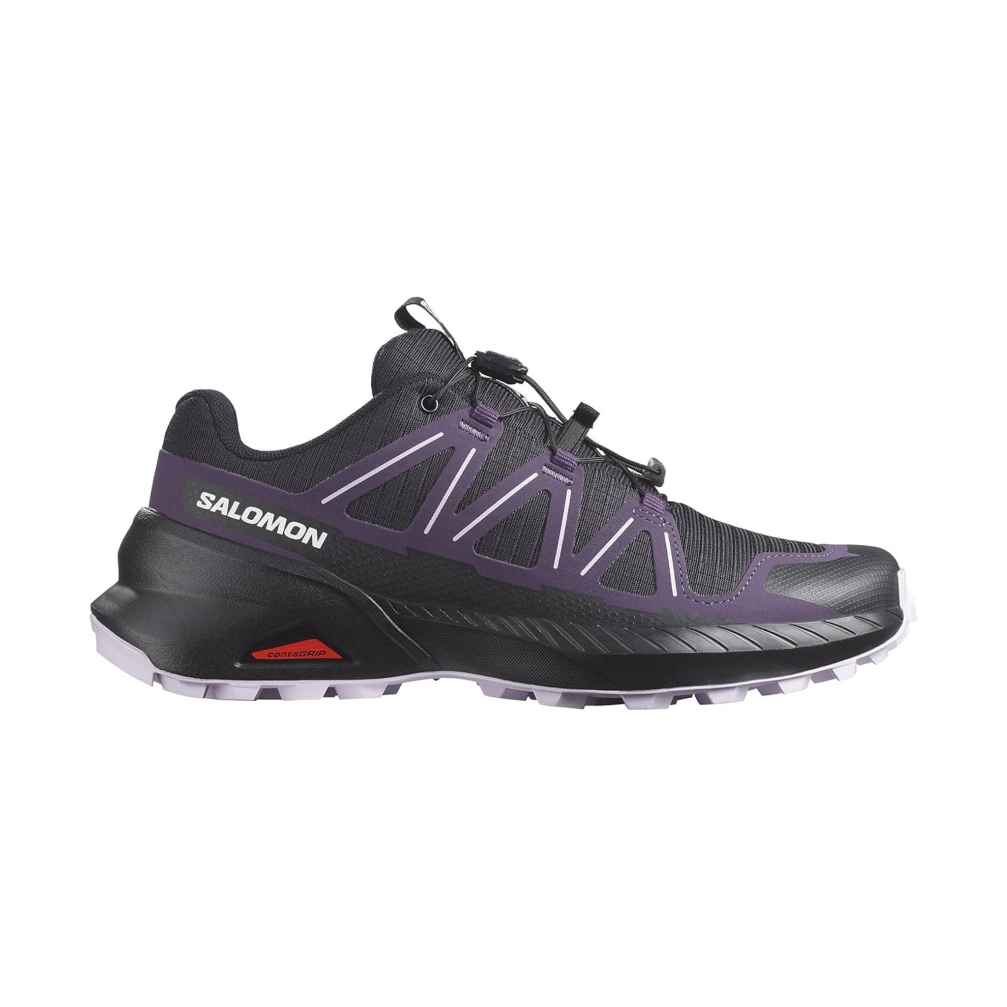 Salomon Women's Speedcross Peak Hiking Shoes - Black/Nightshade/Orchid Petal by Lenny's Shoe & Apparel