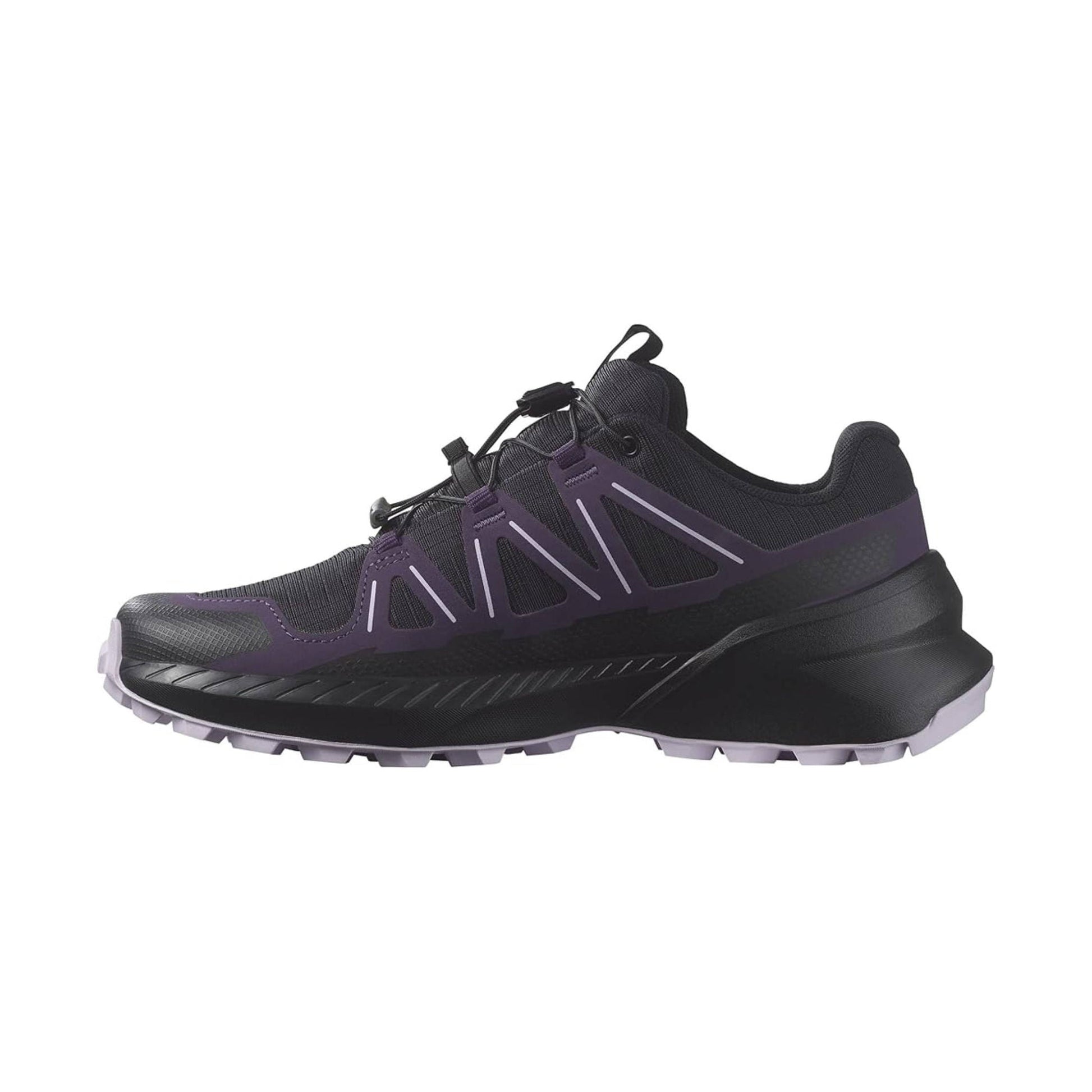 Salomon Women's Speedcross Peak Hiking Shoes - Black/Nightshade/Orchid Petal by Lenny's Shoe & Apparel