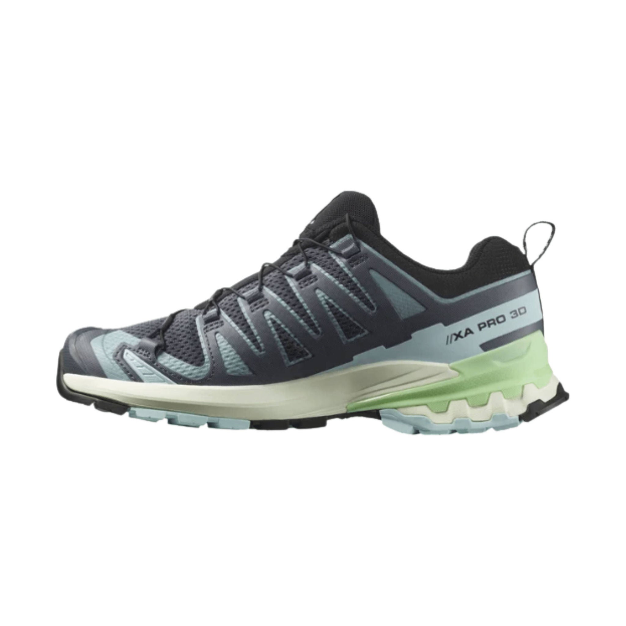 Salomon Women's XA Pro 3D V9 Trail Running Shoes - Turbulence/Iced Aqua/Patina Green by Lenny's Shoe & Apparel