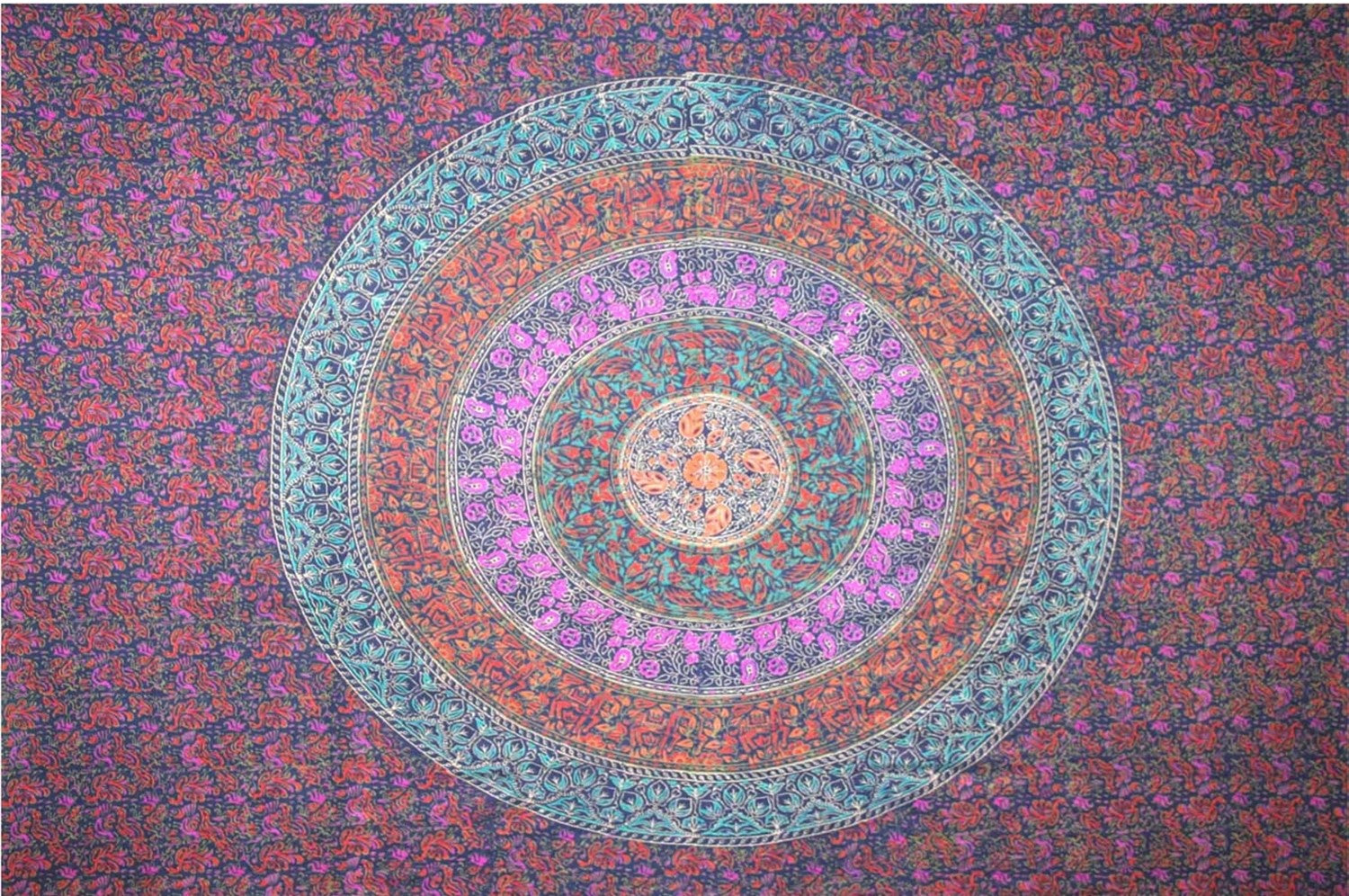 Tapestry Queen Size Sanganeer Blue by Homeportonline