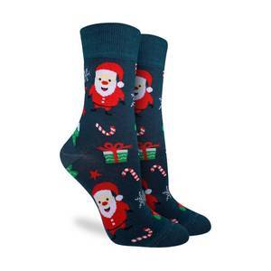 Men's Novelty Sock - Santa & Rudolph by SidePony Boutique