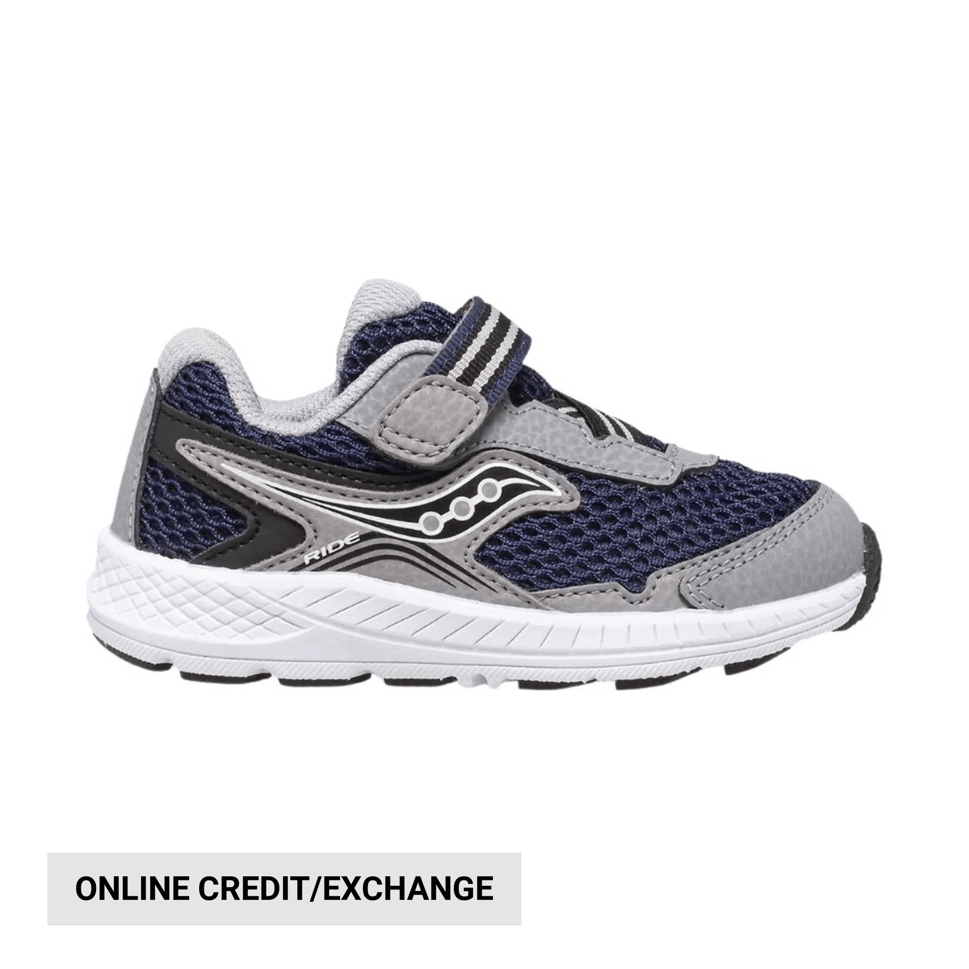 Saucony Kids' Ride 10 Jr Shoe - Navy/Grey by Lenny's Shoe & Apparel