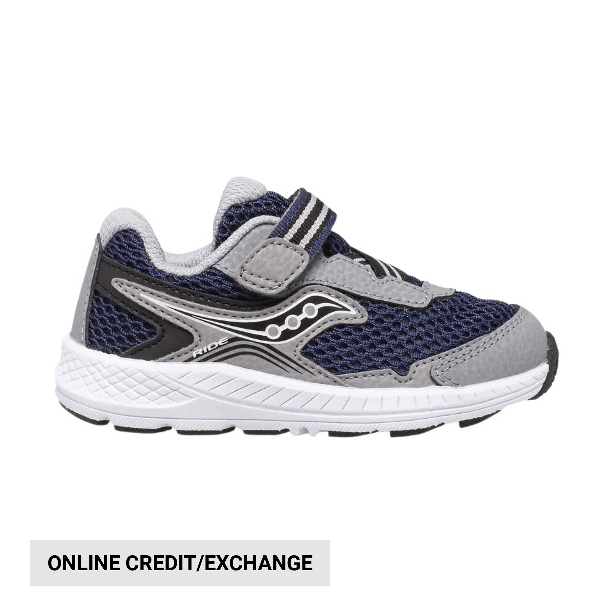 Saucony Kids' Ride 10 Jr Shoe - Navy/Grey by Lenny's Shoe & Apparel
