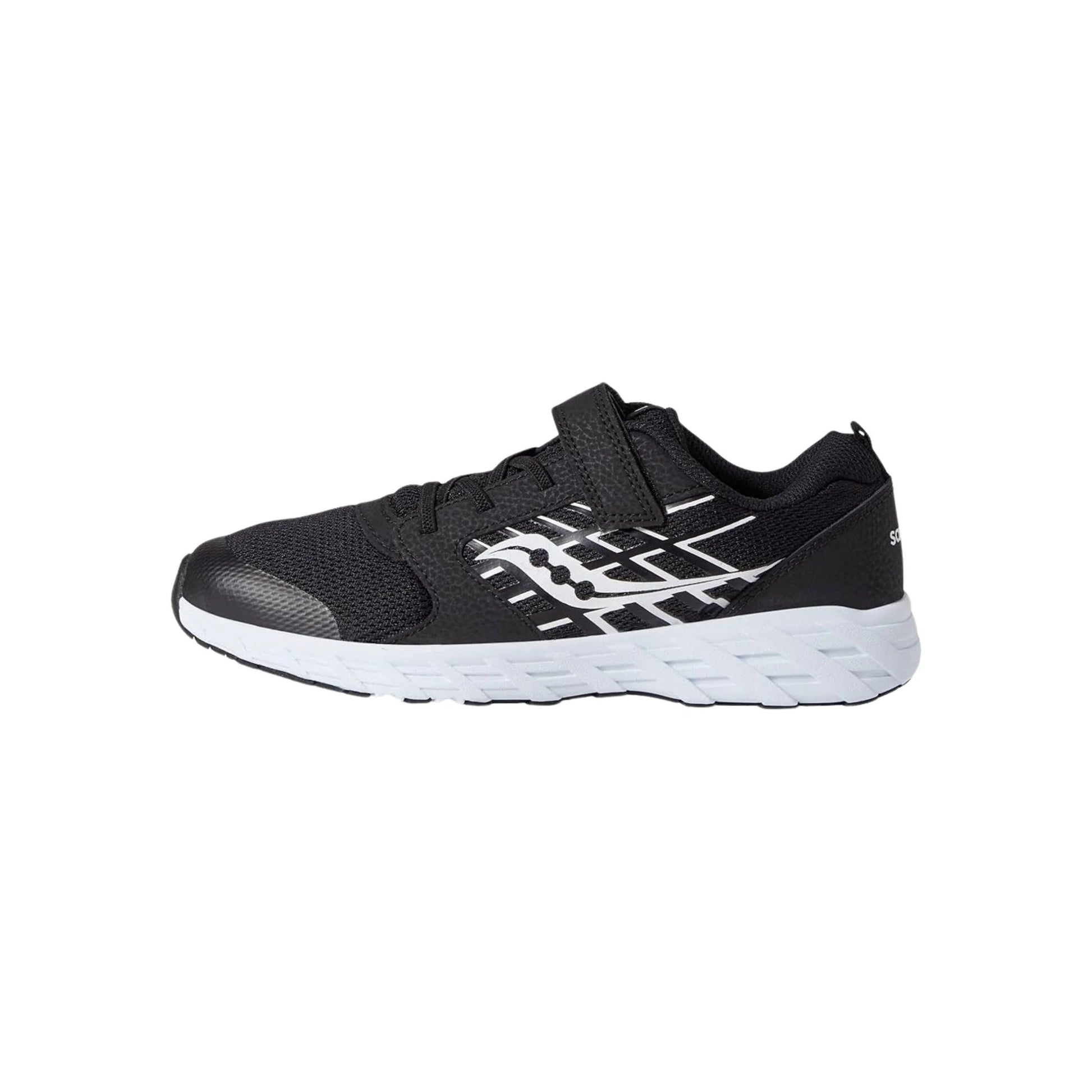 Saucony Kids' Wind A/C 2.0 Shoes - Black/White by Lenny's Shoe & Apparel