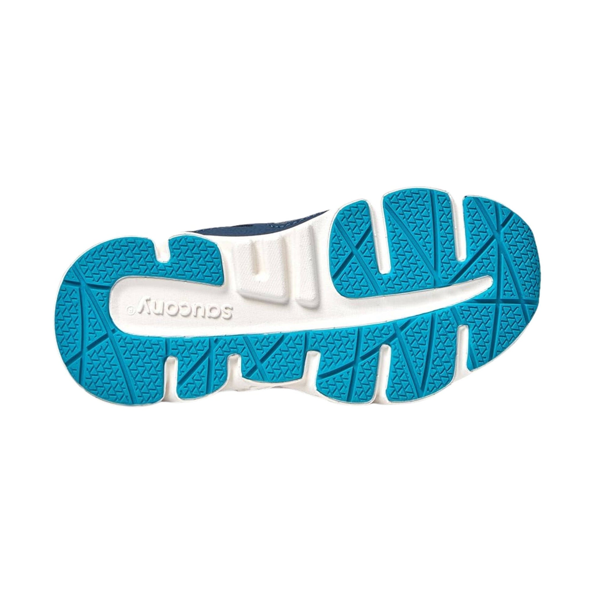 Saucony Kids' Wind Shield 3.0 Shoes - Navy/Grey/Turquoise by Lenny's Shoe & Apparel