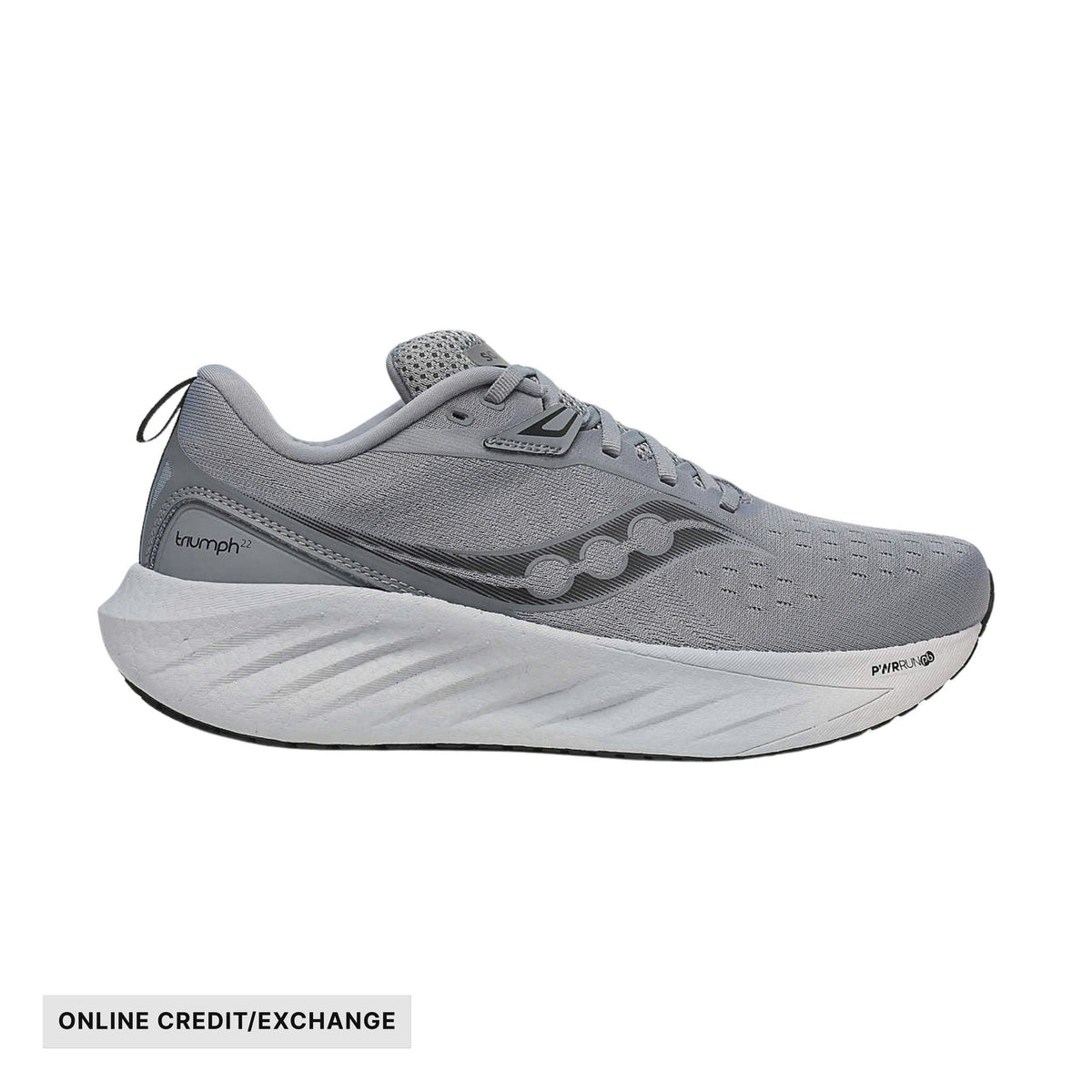 Saucony Men's Triumph 22 Running Shoes - Flint/Black