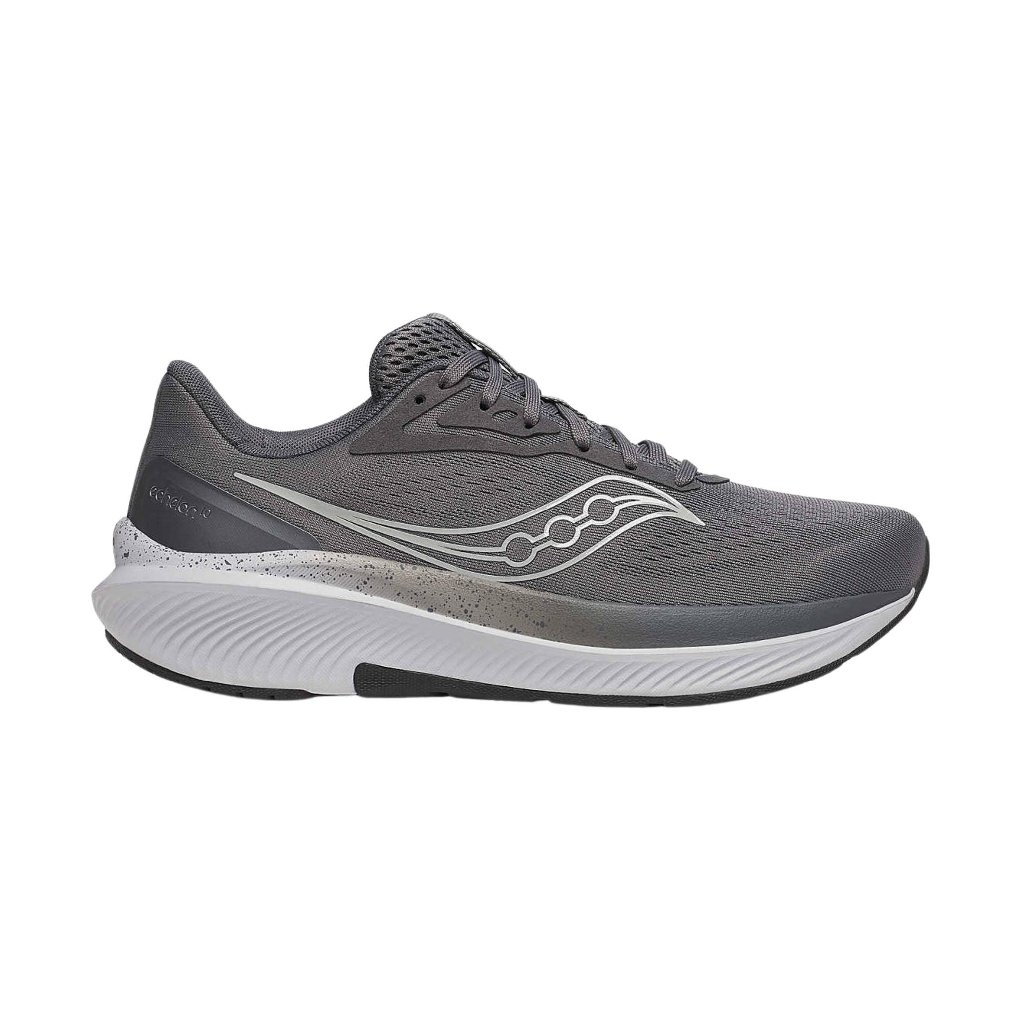 Saucony Men's Echelon 10 Running Shoes - Carbon/Black by Lenny's Shoe & Apparel