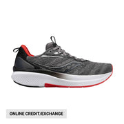 Saucony Men's Echelon 9 Running Shoes - Charcoal/Red Sky by Lenny's Shoe & Apparel