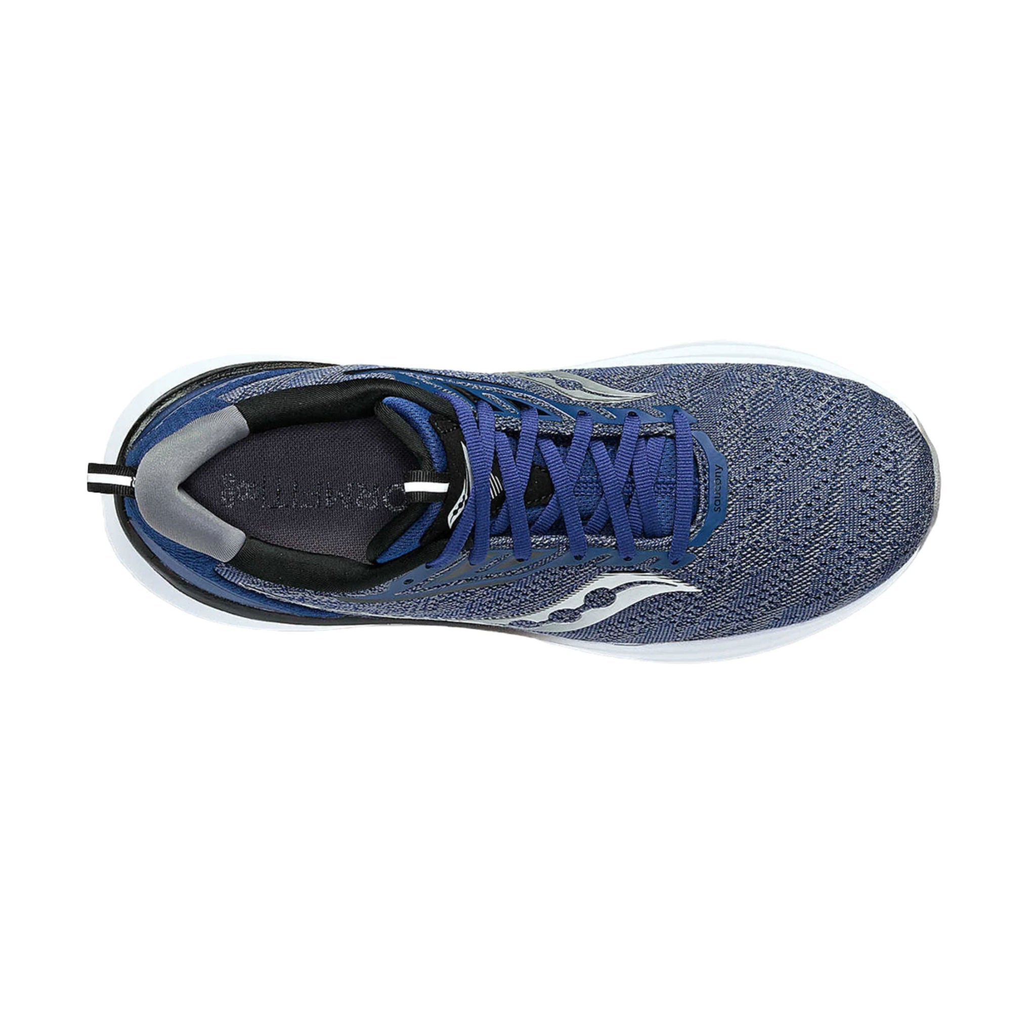 Saucony Men's Echelon 9 Running Shoes - Indigo/Black by Lenny's Shoe & Apparel