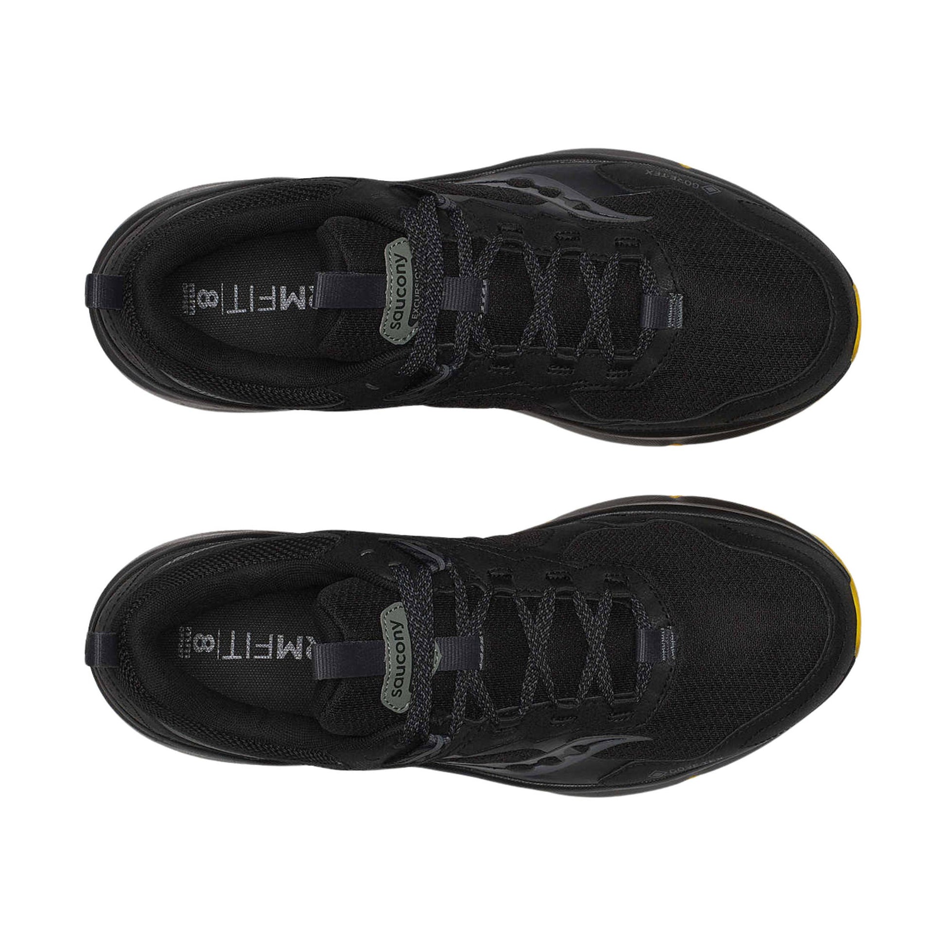 Saucony Men's Excursion TR17 GTX Trail Shoes - Black/Oak by Lenny's Shoe & Apparel