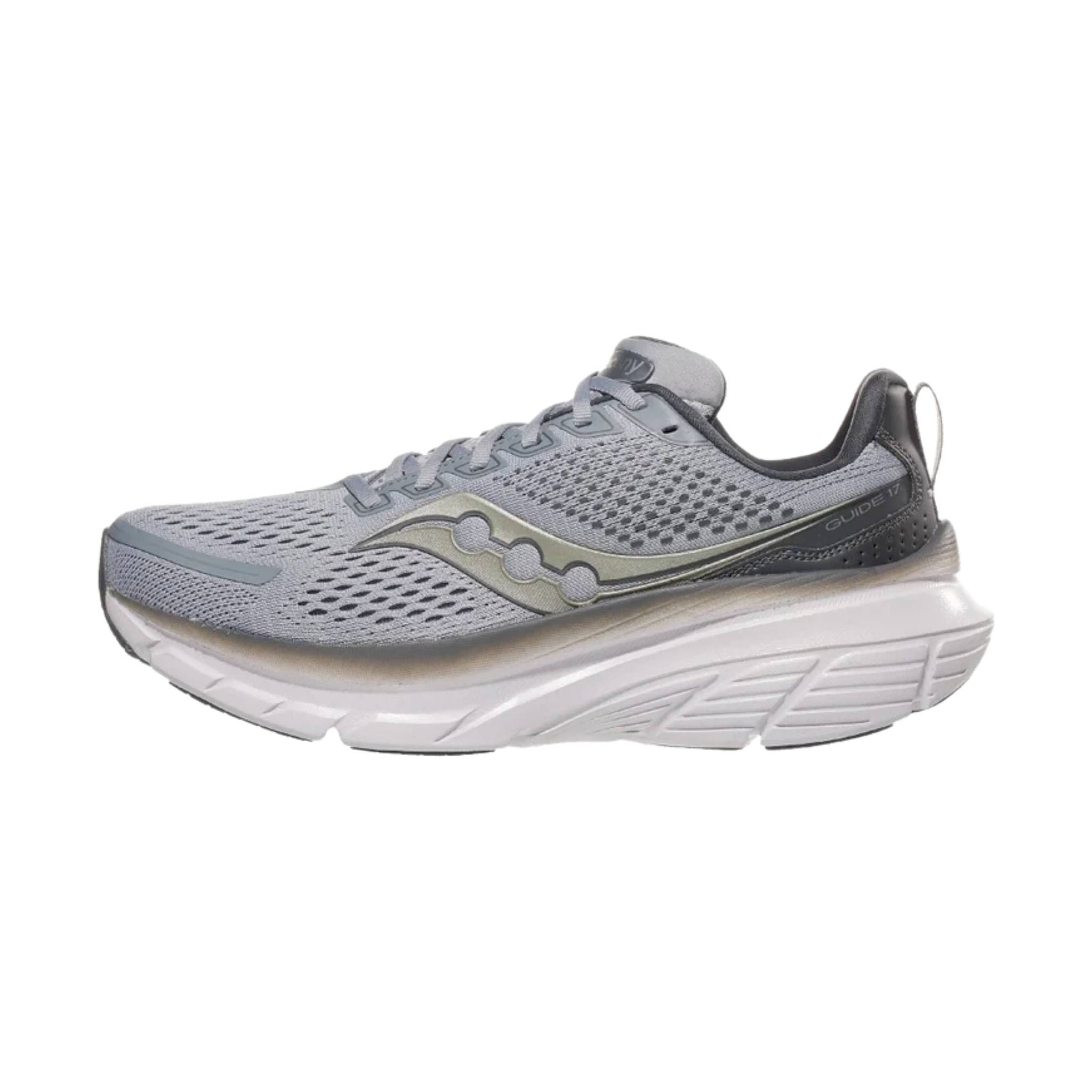 Saucony Men's Guide 17 Running Shoes - Flint/Shadow by Lenny's Shoe & Apparel