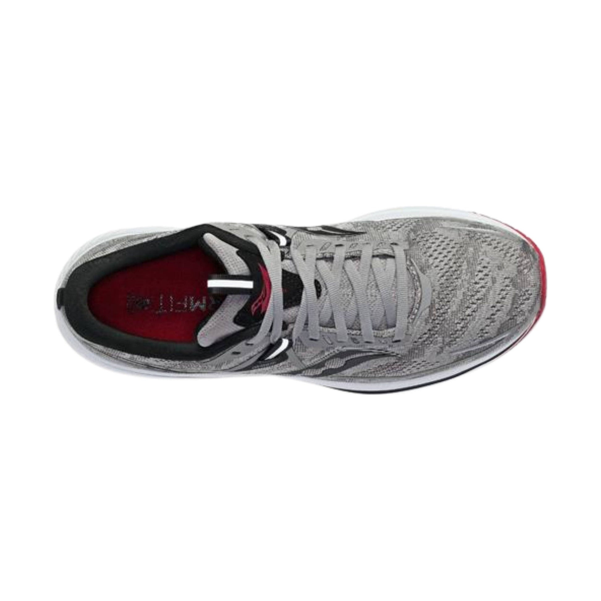 Saucony Men's Omni 21 Shoes - Alloy/Garnet by Lenny's Shoe & Apparel