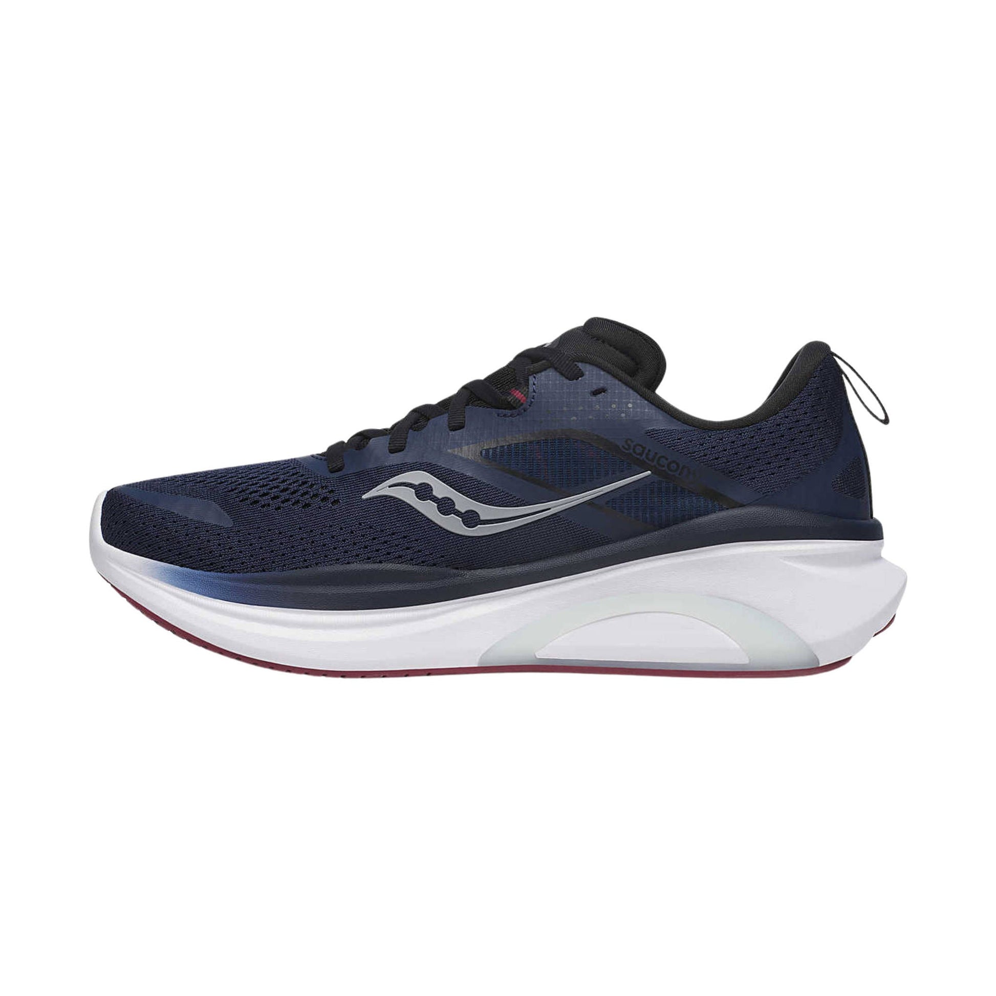 Saucony Men's Omni 22 Running Shoes - Navy/Currant by Lenny's Shoe & Apparel
