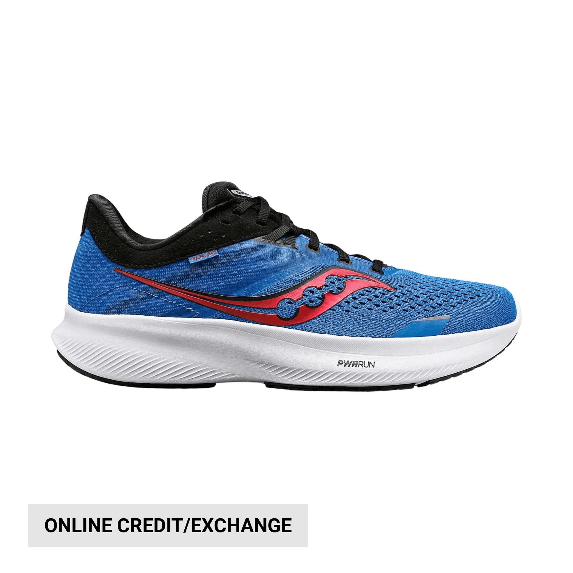 Saucony Men's Ride 16 Running Shoes - Hydro/Black by Lenny's Shoe & Apparel