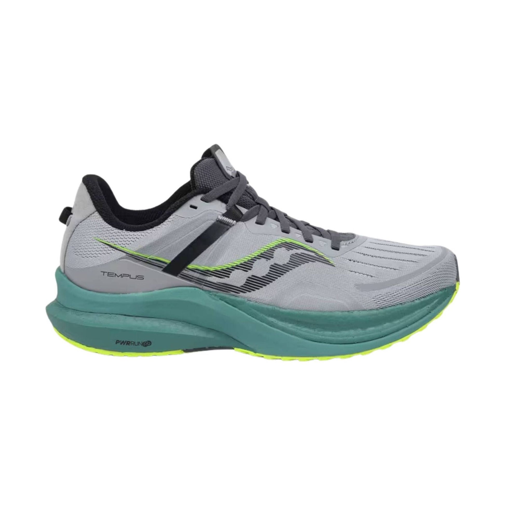 Saucony Men's Tempus Running Shoes - Fossil/Moss by Lenny's Shoe & Apparel