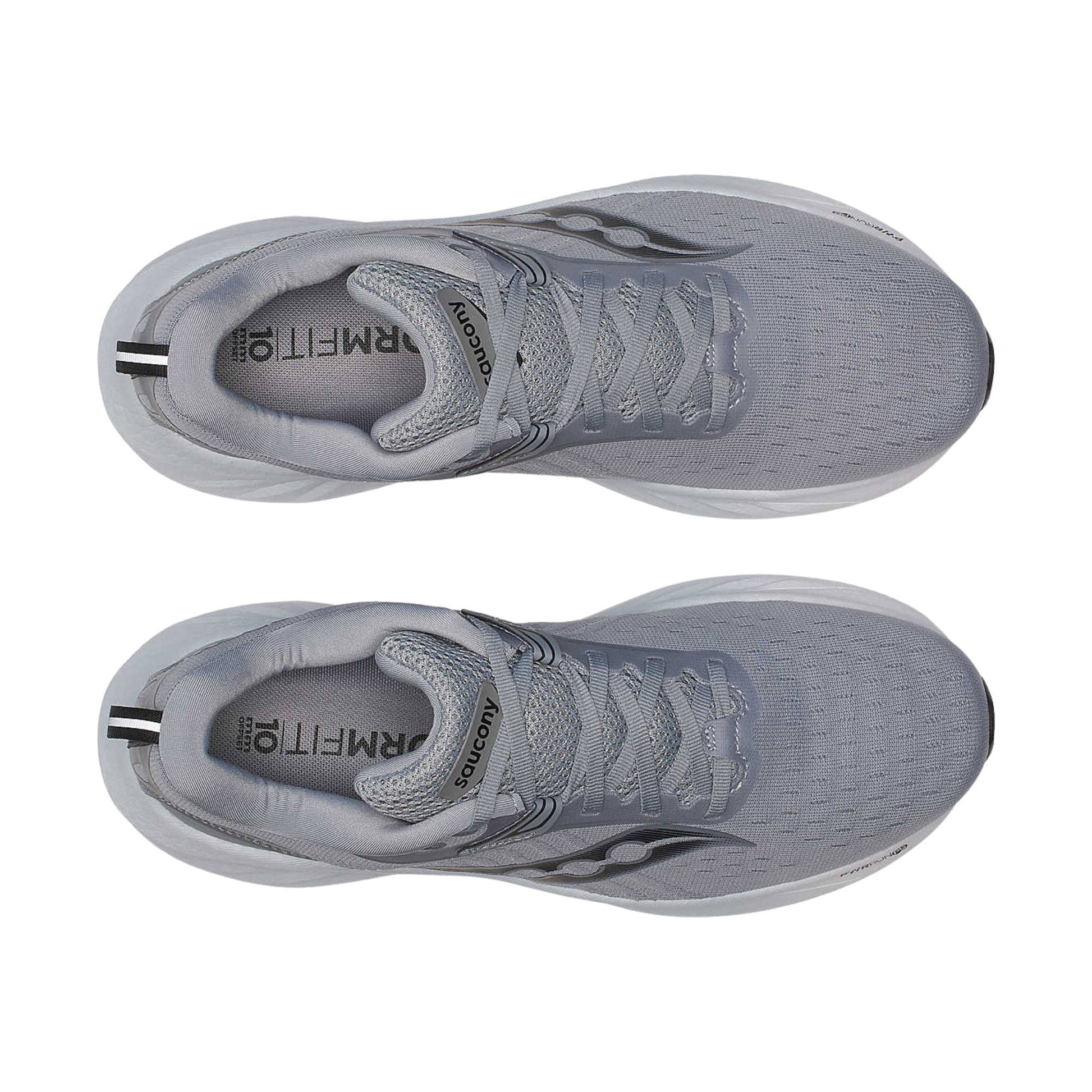 Saucony Men's Triumph 22 Running Shoes - Flint/Black by Lenny's Shoe & Apparel