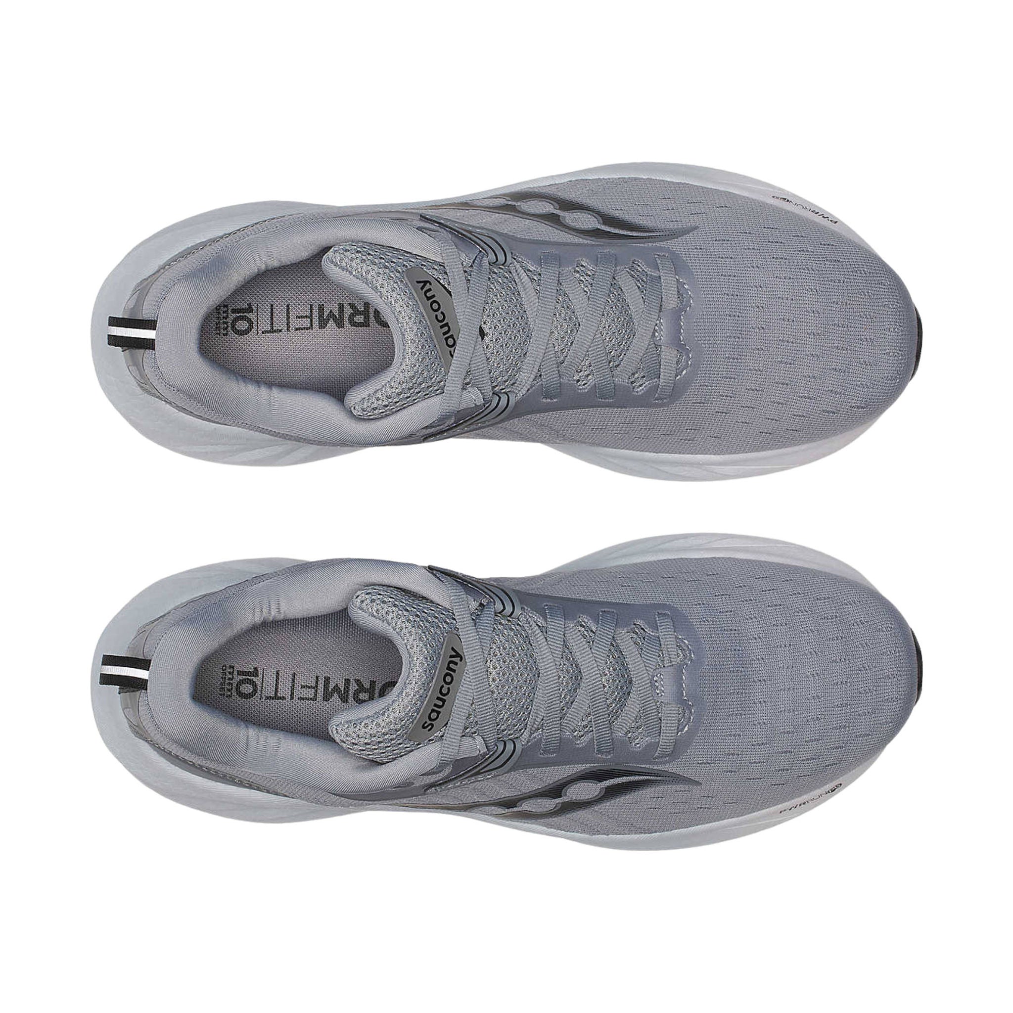 Saucony Men's Triumph 22 Running Shoes - Flint/Black by Lenny's Shoe & Apparel
