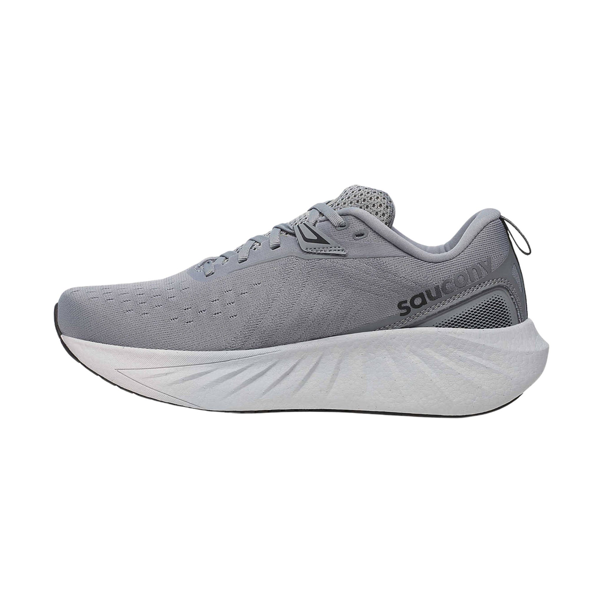 Saucony Men's Triumph 22 Running Shoes - Flint/Black by Lenny's Shoe & Apparel