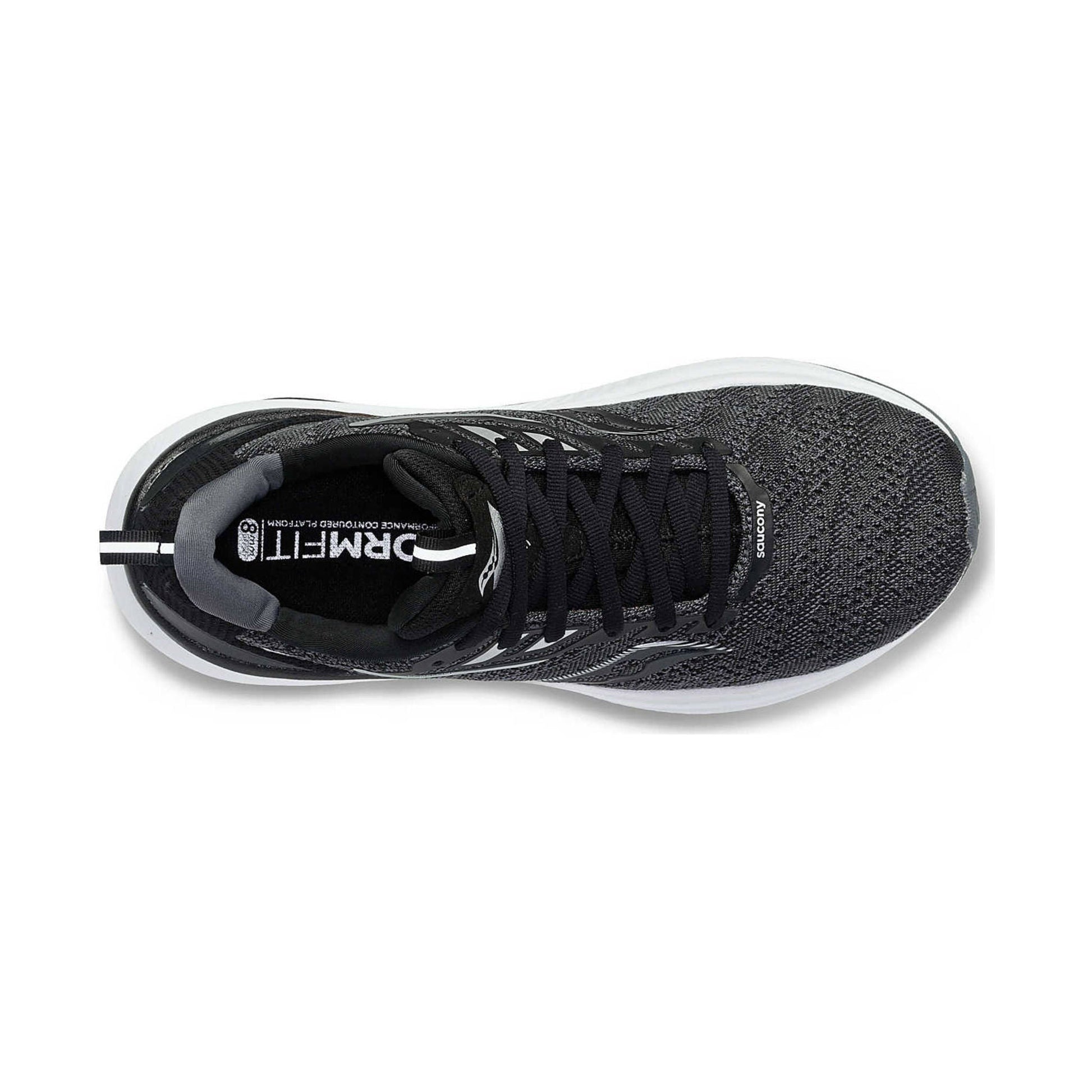 Saucony Women's Echelon 9 Running Shoe - Black/White by Lenny's Shoe & Apparel