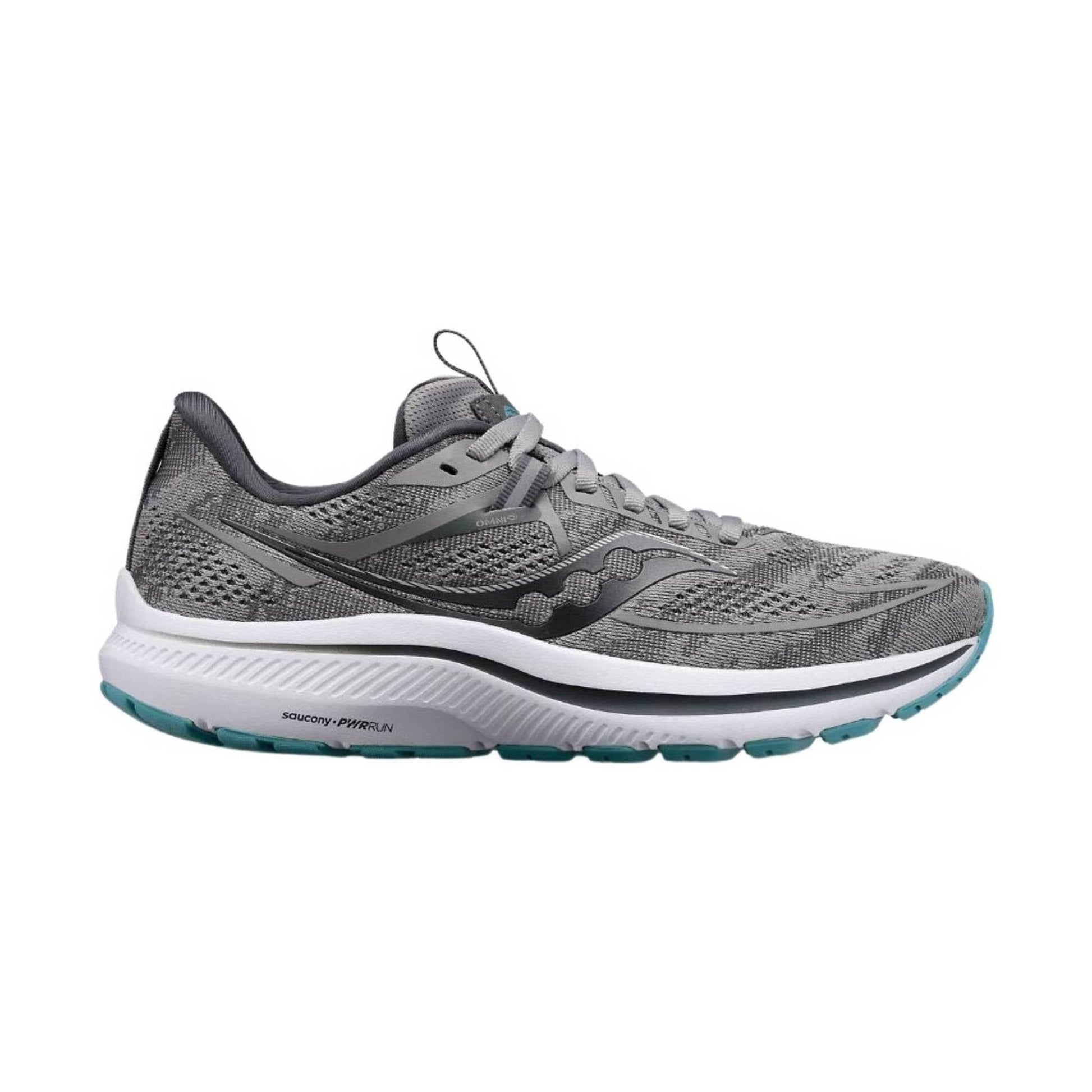 Saucony Women's Omni 21 Running Shoe - Alloy/Rainfall by Lenny's Shoe & Apparel