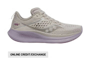 Saucony Women's Ride 17 Running Shoes - Moon/Viola by Lenny's Shoe & Apparel