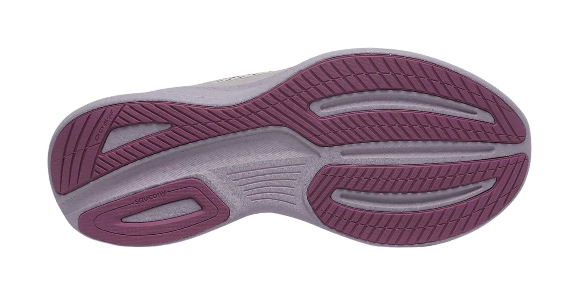 Saucony Women's Ride 17 Running Shoes - Moon/Viola by Lenny's Shoe & Apparel