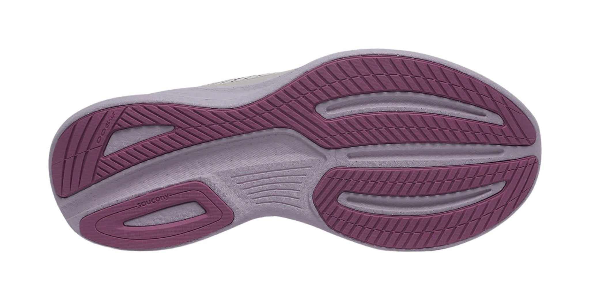 Saucony Women's Ride 17 Running Shoes - Moon/Viola by Lenny's Shoe & Apparel