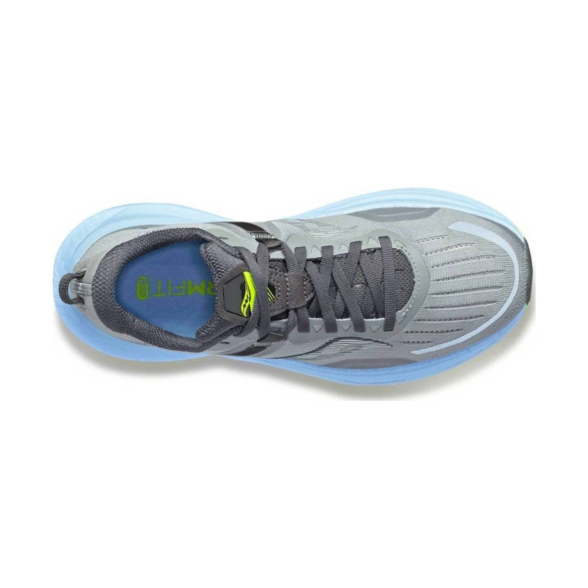 Saucony Women's Tempus Running Shoe - Fossil/Ether by Lenny's Shoe & Apparel