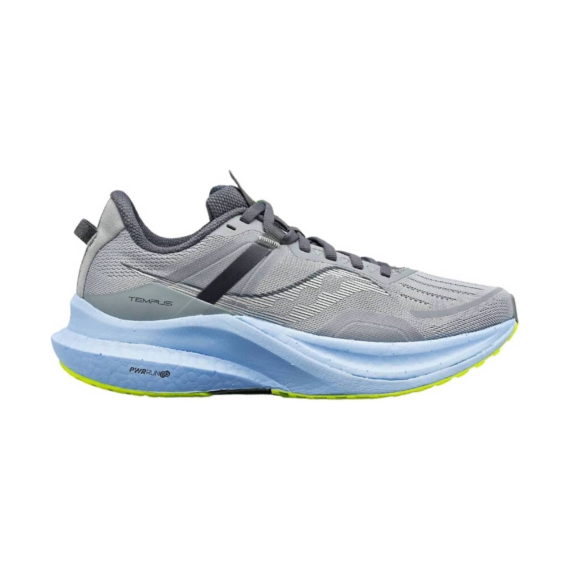 Saucony Women's Tempus Running Shoe - Fossil/Ether by Lenny's Shoe & Apparel