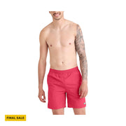 SAXX Men's Go Coastal 2N1 7 Inch Swim Trunks - Raspberry