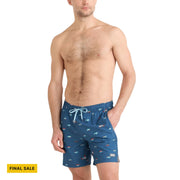 SAXX Men's Oh Bouy 2N1 7 Inch Swim Trunks - Let's Get Kraken