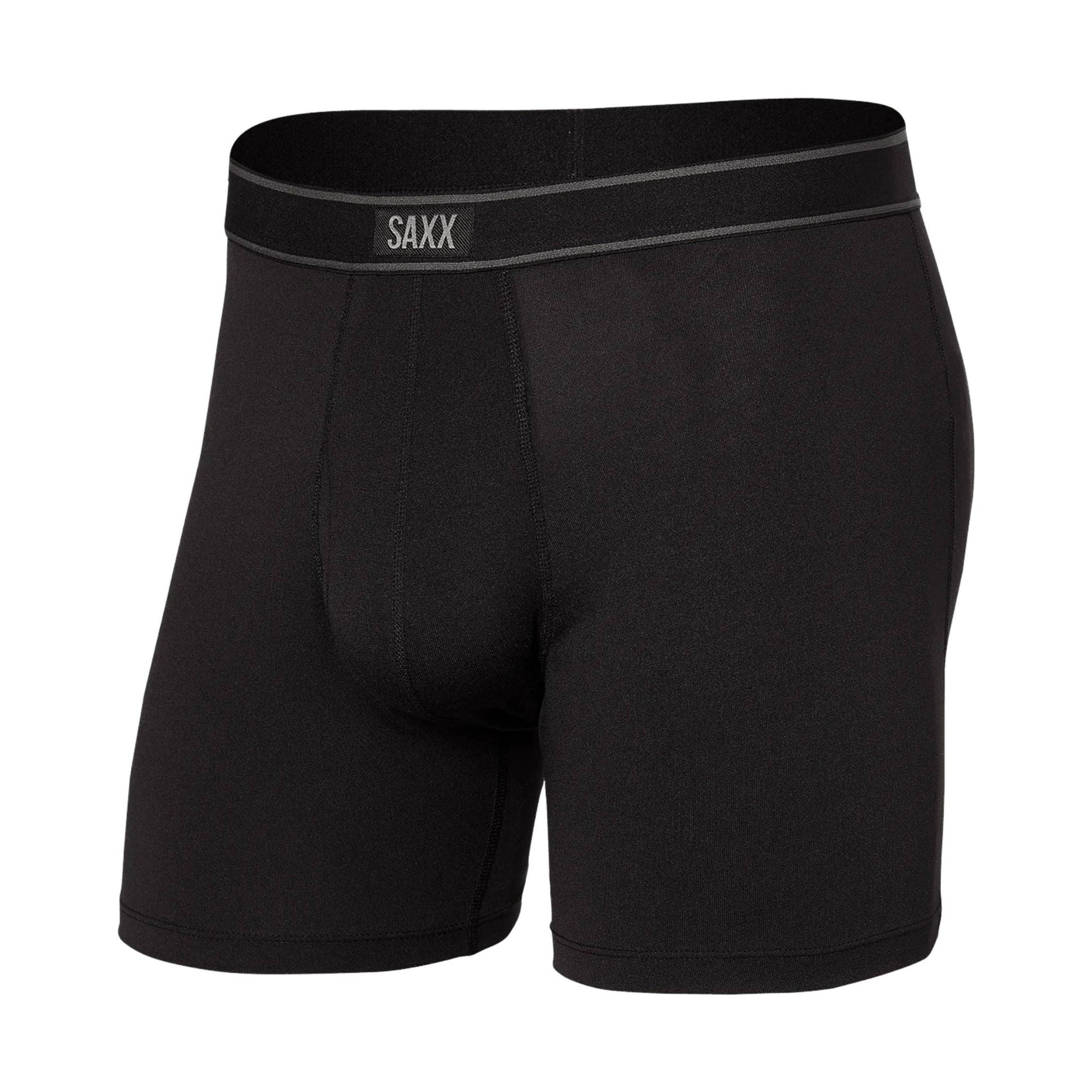 SAXX Men's Daytripper Boxer Brief - Black by Lenny's Shoe & Apparel