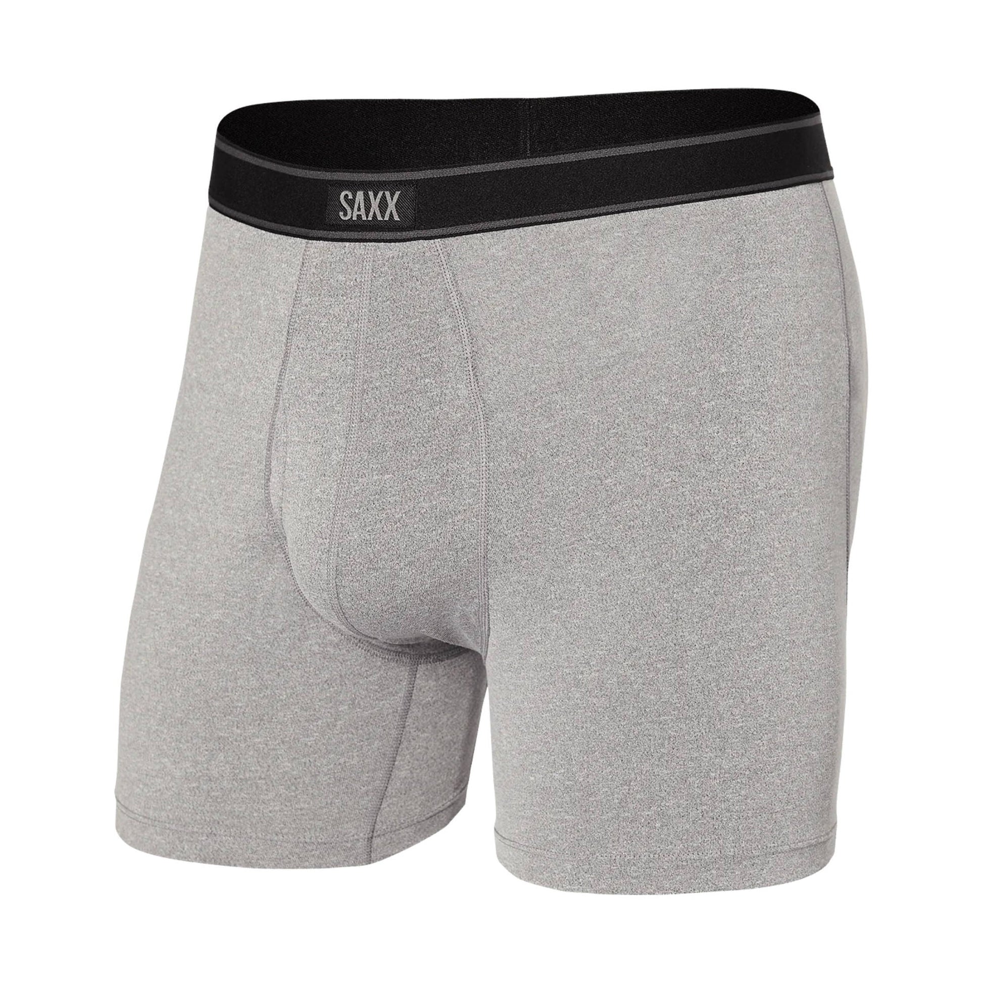 SAXX Men's Daytripper Boxer Brief - Grey Heather by Lenny's Shoe & Apparel