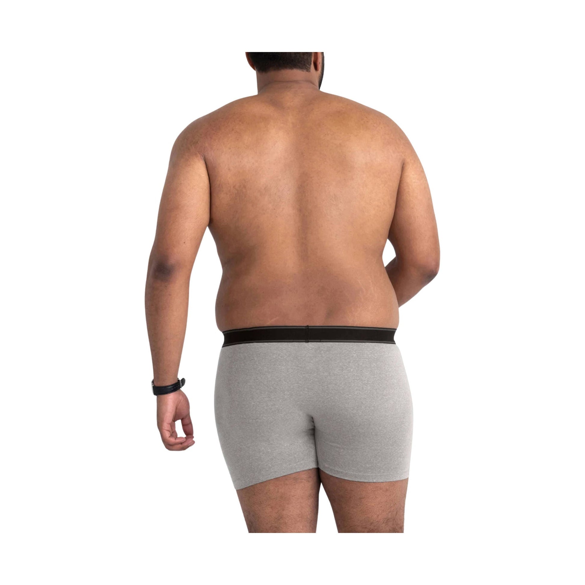 SAXX Men's Daytripper Boxer Brief - Grey Heather by Lenny's Shoe & Apparel