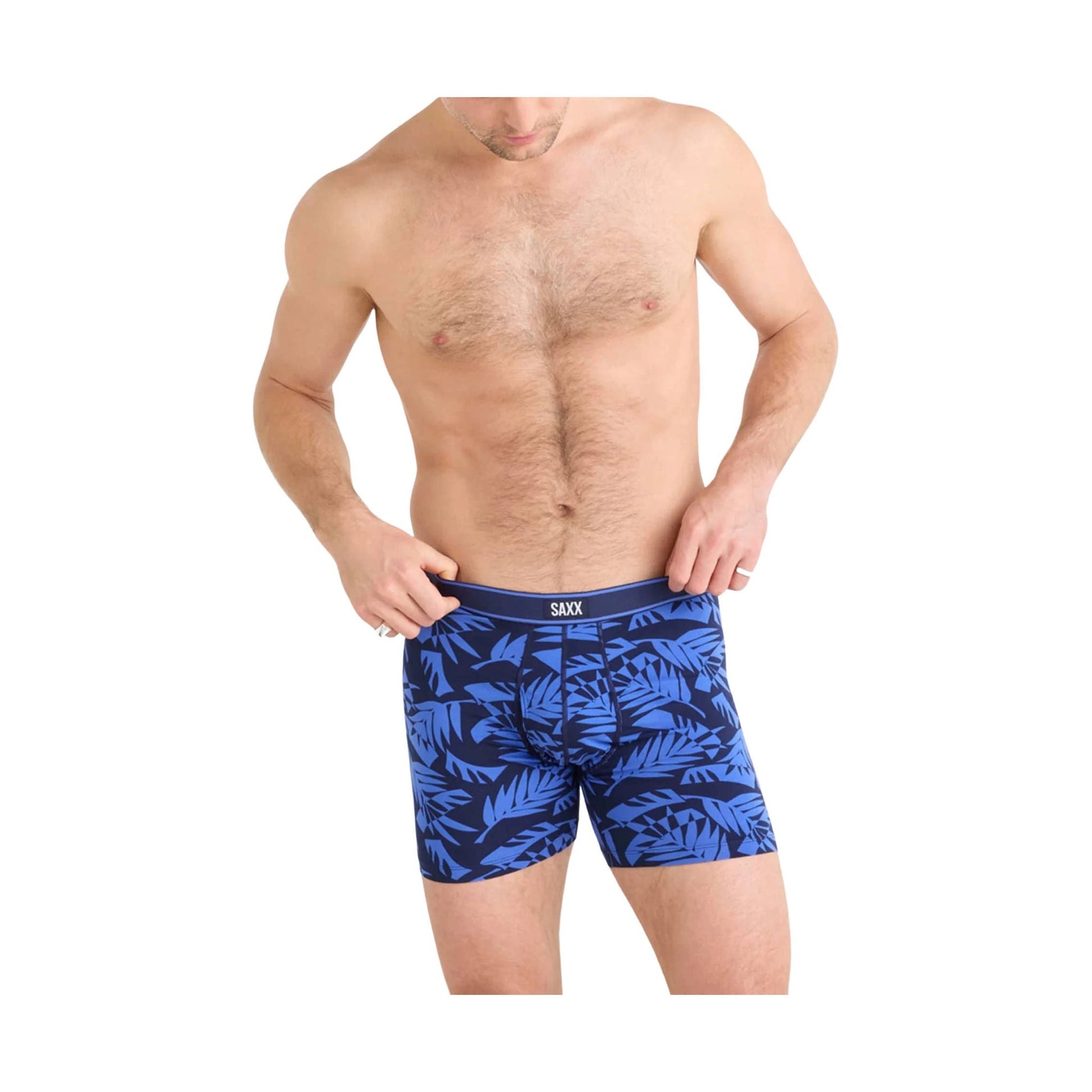 SAXX Men's Daytripper Boxer Brief - Palm Frond by Lenny's Shoe & Apparel