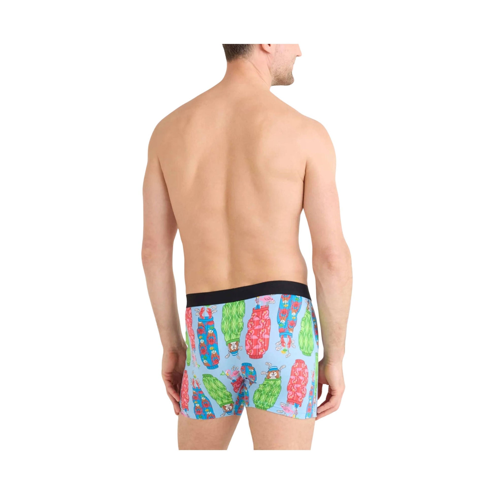 SAXX Men's Daytripper Boxer Brief - Rad-Iculous Bags-Azure by Lenny's Shoe & Apparel